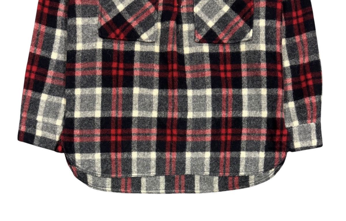 Japanese Brand Swandri Tartan Half Zipper Wool Pullover Shirt Size US S / EU 44-46 / 1 - 4 Thumbnail