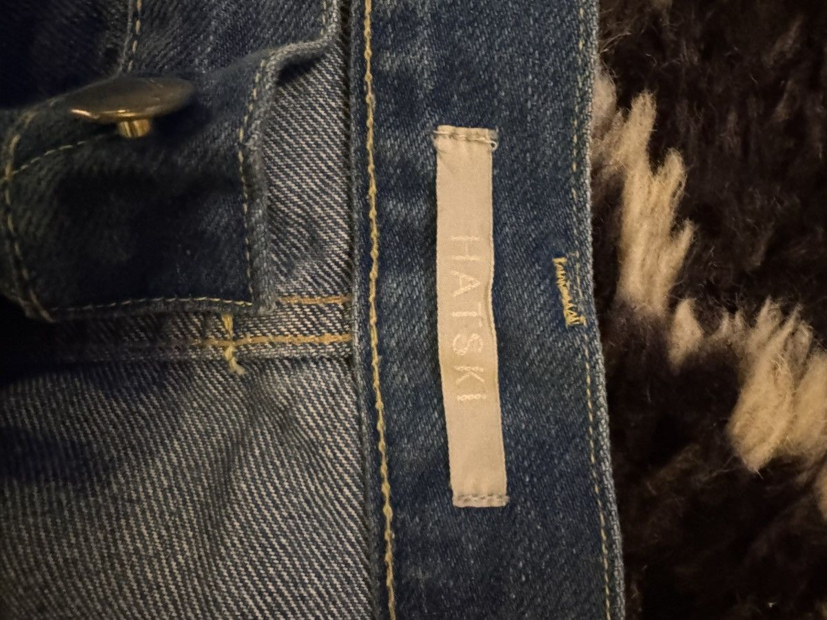 HATSKI HATSKI Washi Denim Wide Jeans - Made in Japan - Size 5 Size US 34 / EU 50 - 3 Thumbnail