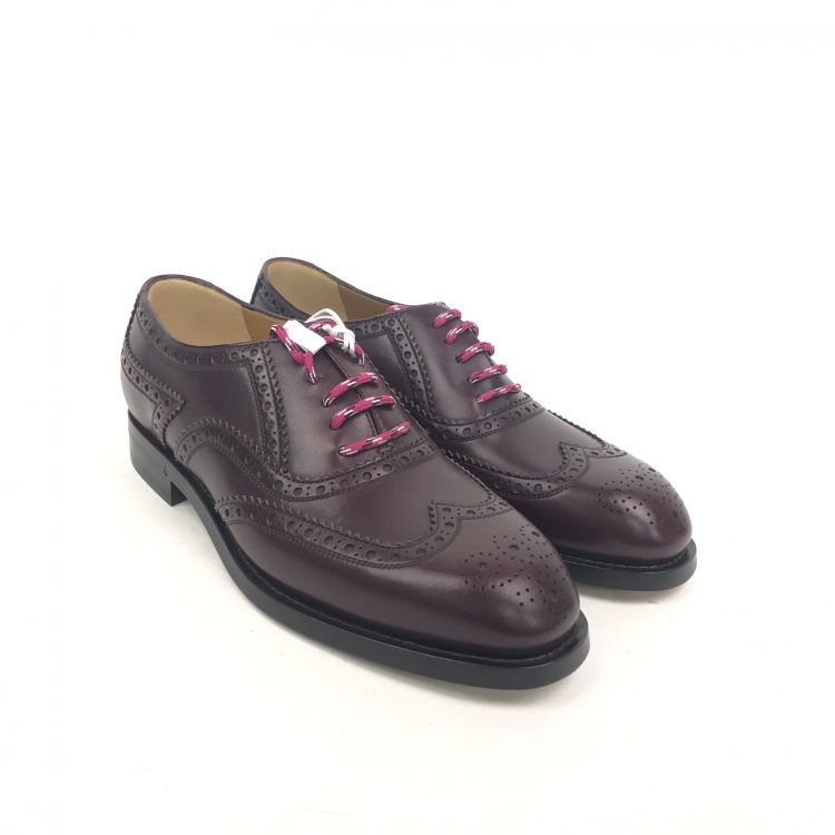Gucci Gucci Burgundy Leather Wingtip Brogues Size 7 Size US 6 / EU 39 - 1 Thumbnail