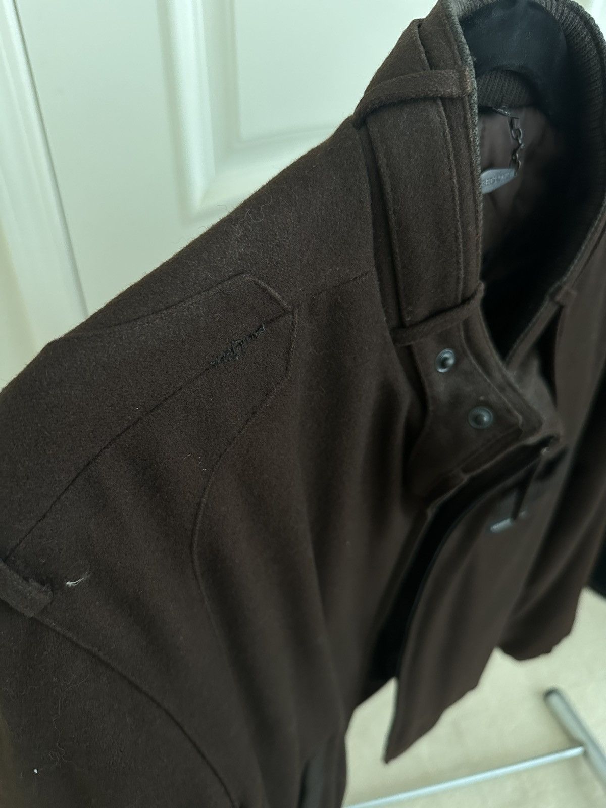 Members Only × Vintage Wool blend Vintage Members Only Lined Espresso Brown 40 Size US XXS / EU 40 - 6 Thumbnail