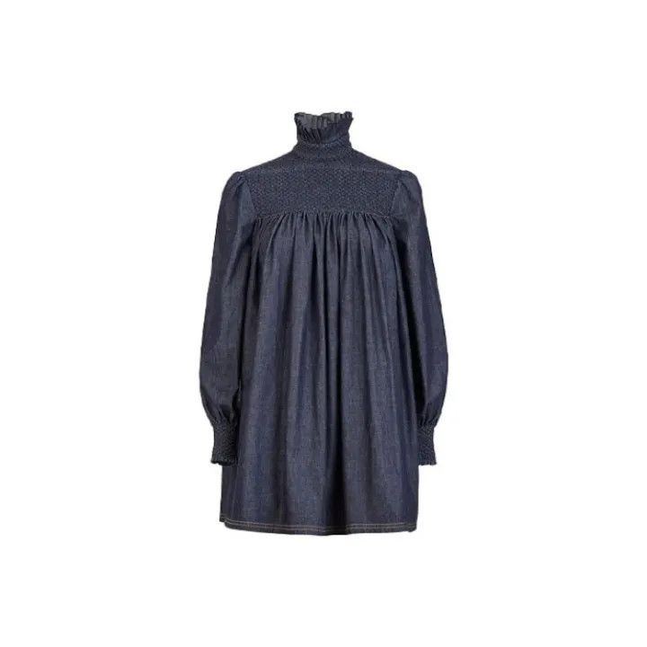 Fendi Fendi SS21 Cotton Long Sleeve Dress 0079 Size M / US 6-8 / IT 42-44 - 1 Thumbnail