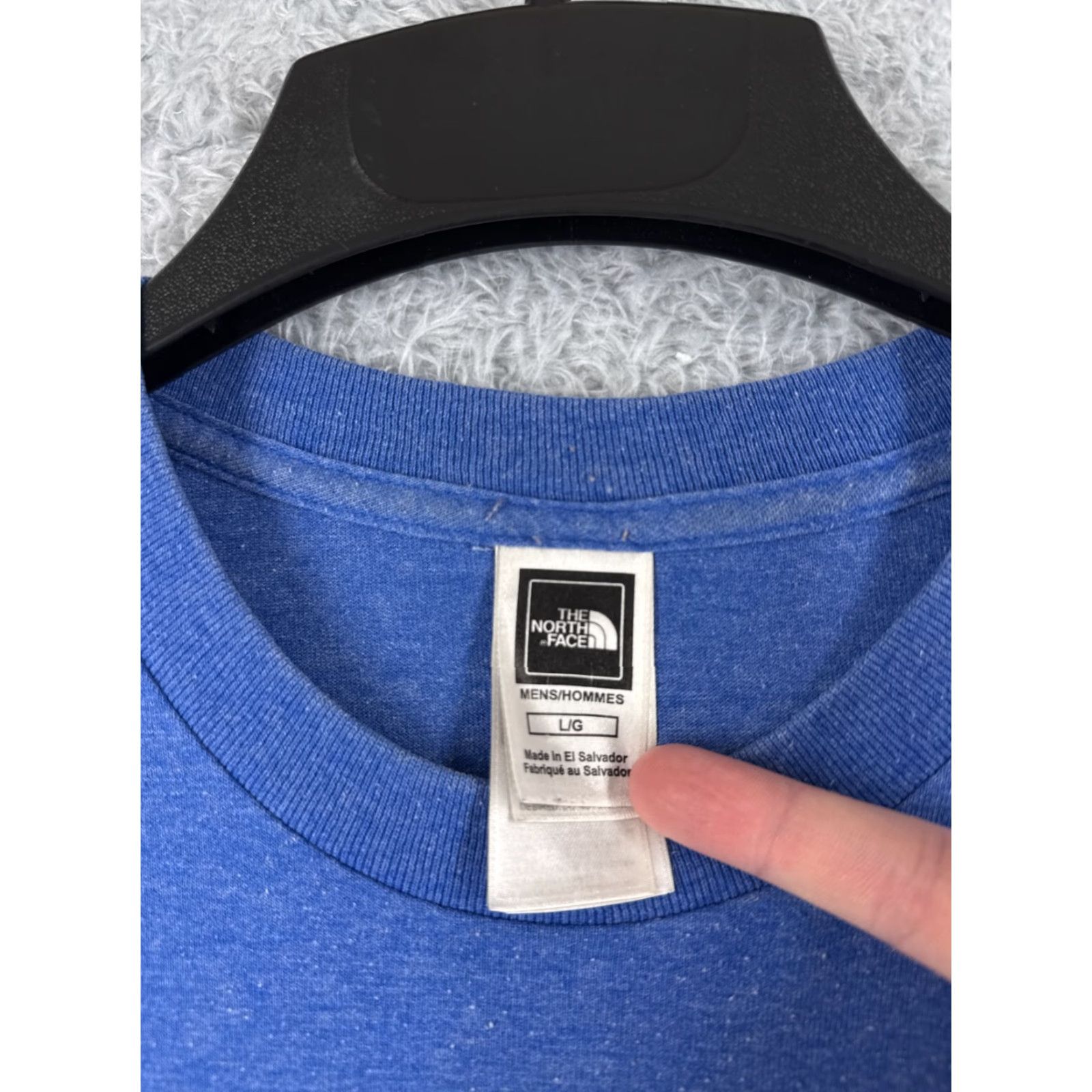 The North Face The North Face Shirt Men L Blue Short Sleeve Crew Neck Mountain Logo Alpine Size US L / EU 52-54 / 3 - 7 Thumbnail