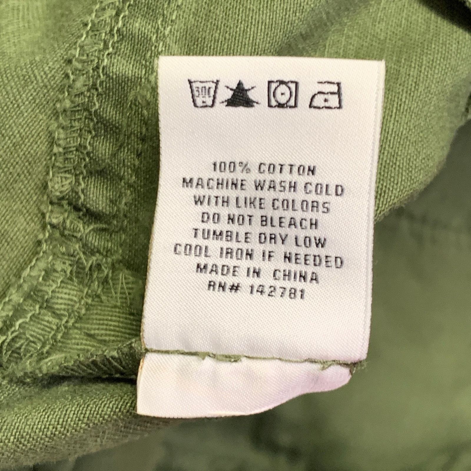 Aime Leon Dore Size S Green Cotton Cargo Tapered Casual Pants Size 31" - 6 Thumbnail