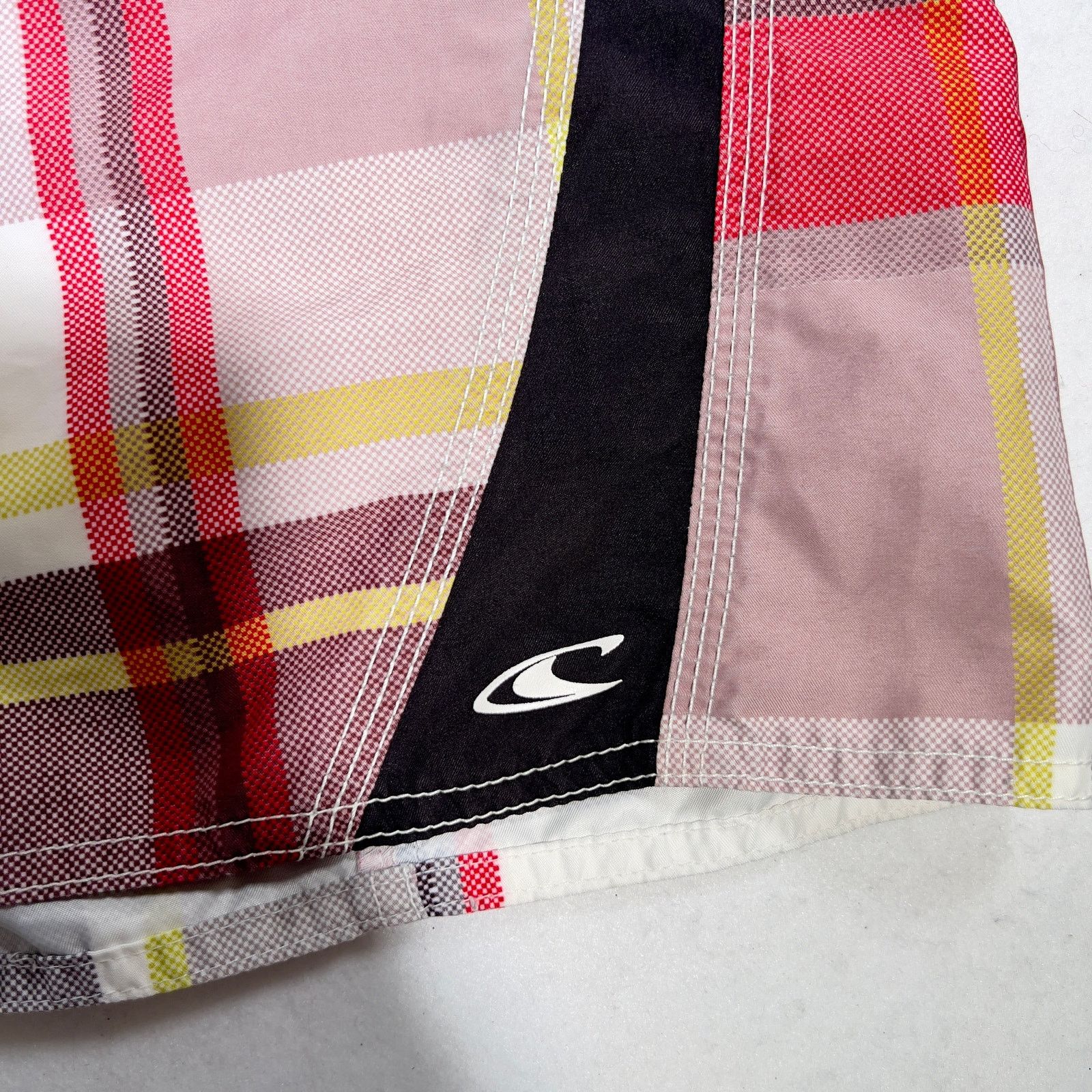 O'Neill O'Neill Plaid Boardshorts Men's 37W Zip Side Pocket Size US 37 - 5 Thumbnail