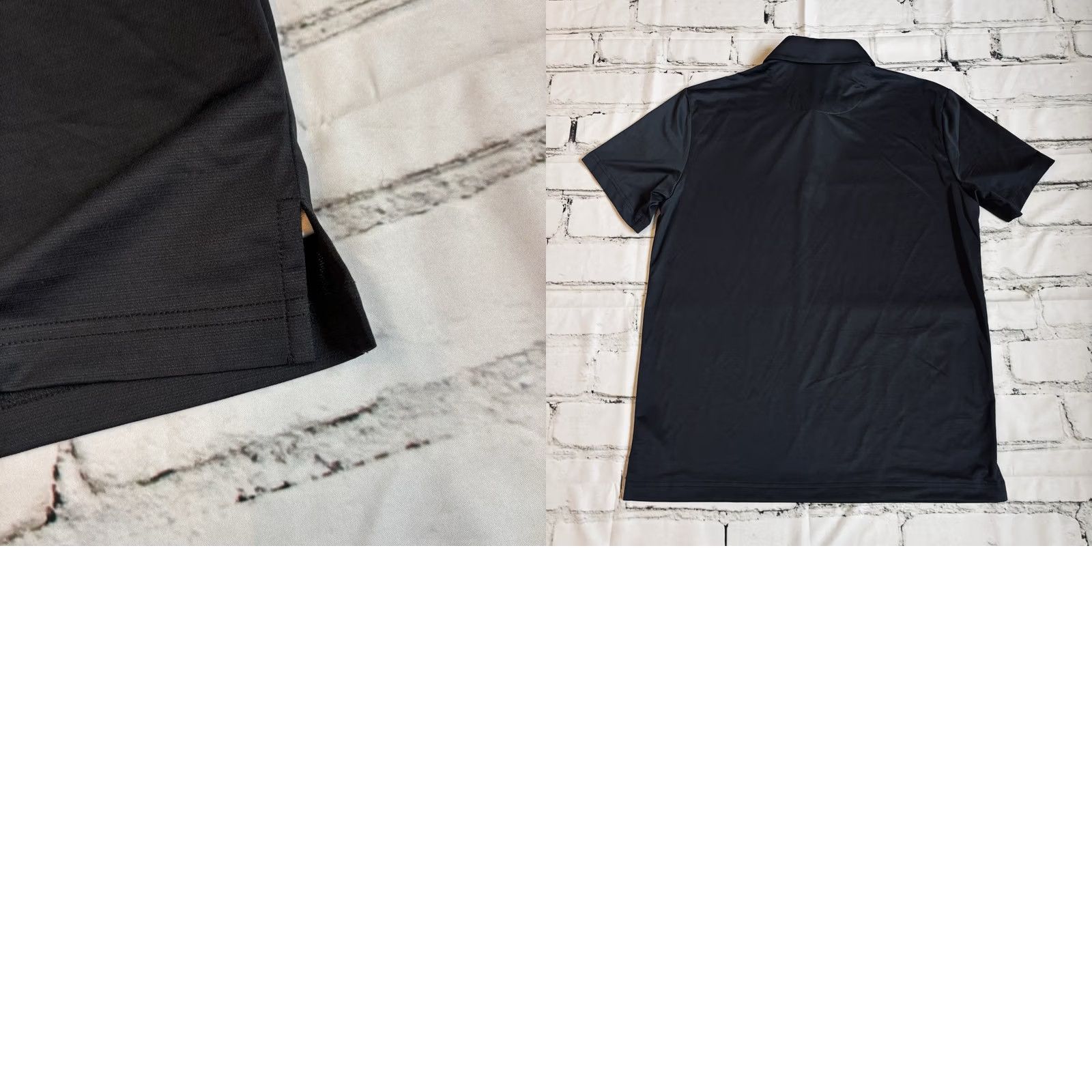 Vintage VINTAGE NWOT Mens Bad Birdie Golf Polo Shirt Black Polyester Stretch sz Small Size US S / EU 44-46 / 1 - 8 Thumbnail
