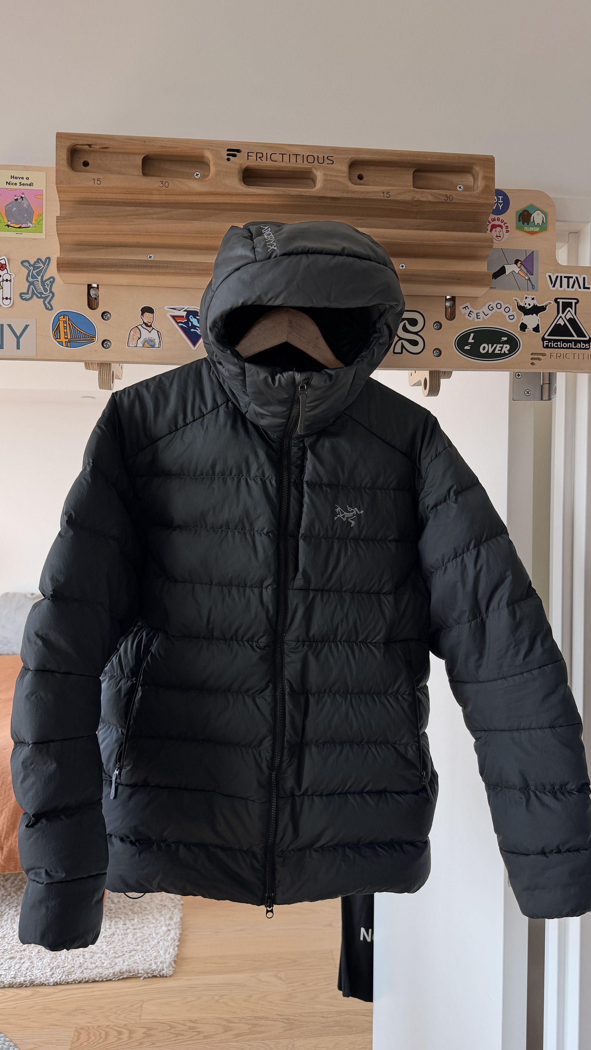 Arc'teryx Arcteryx Men’s Thorium Hoody Jacket Large Black Size US L / EU 52-54 / 3 - 2 Thumbnail