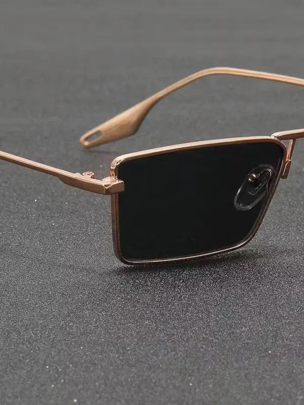 Japanese Brand Y2K Retro Punk Kurt Cobain Style Sunglasses Vintage Brown Size ONE SIZE - 4 Thumbnail