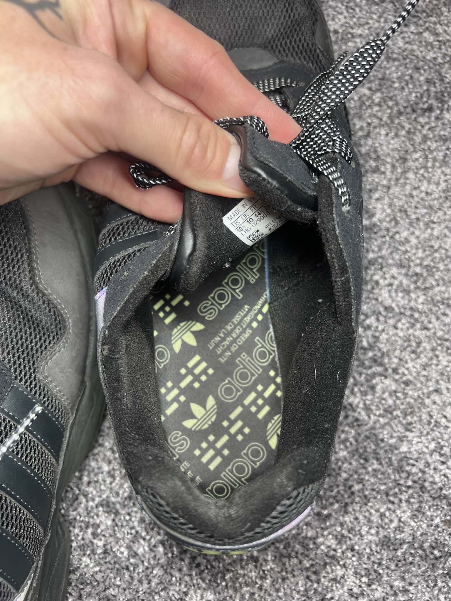 Adidas Adidas Yung-96 Night vision reflective limited edition Size US 10.5 / EU 43-44 - 4 Thumbnail