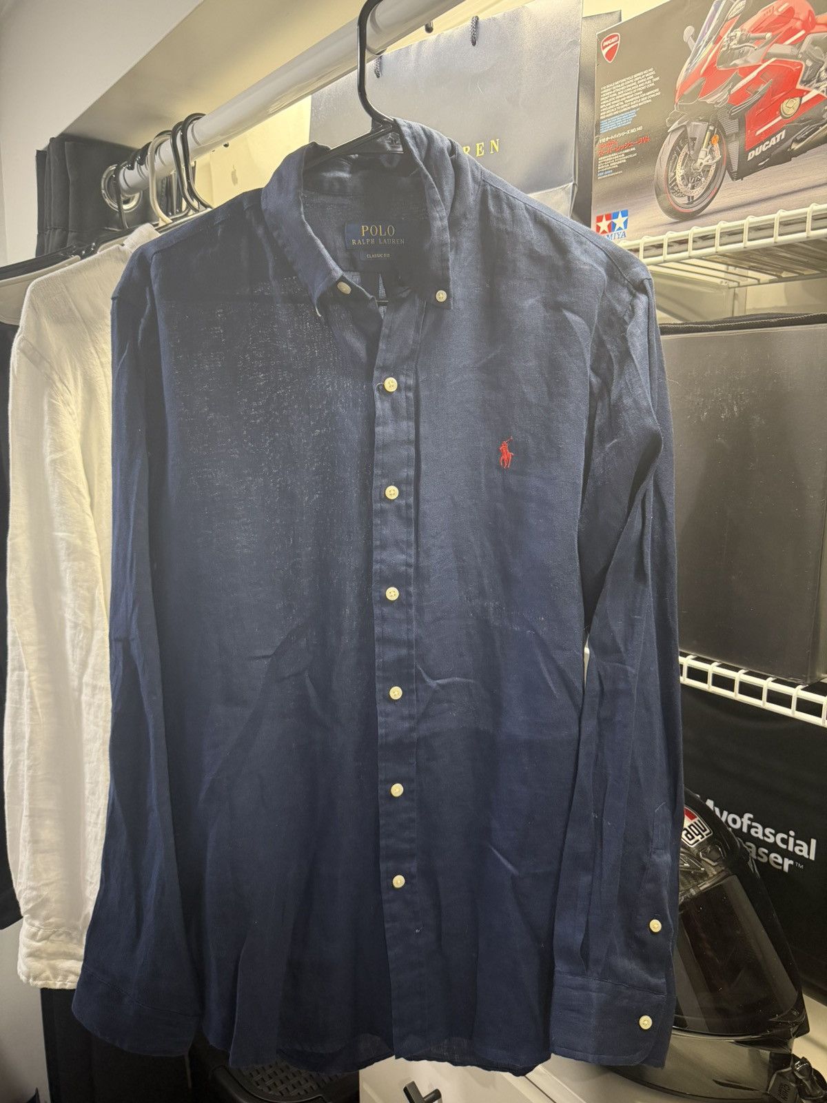 Polo Ralph Lauren Polo Ralph Lauren Linen Button Up Size US M / EU 48-50 / 2 - 1 Preview