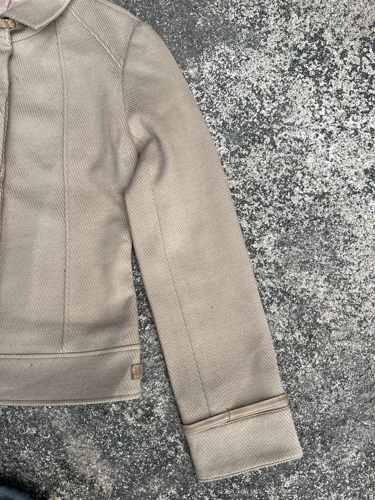 Designer Mico Coulier 2nd Nolley’s Beige Wool Jacket 38 Japan Size S / US 4 / IT 40 - 7 Thumbnail