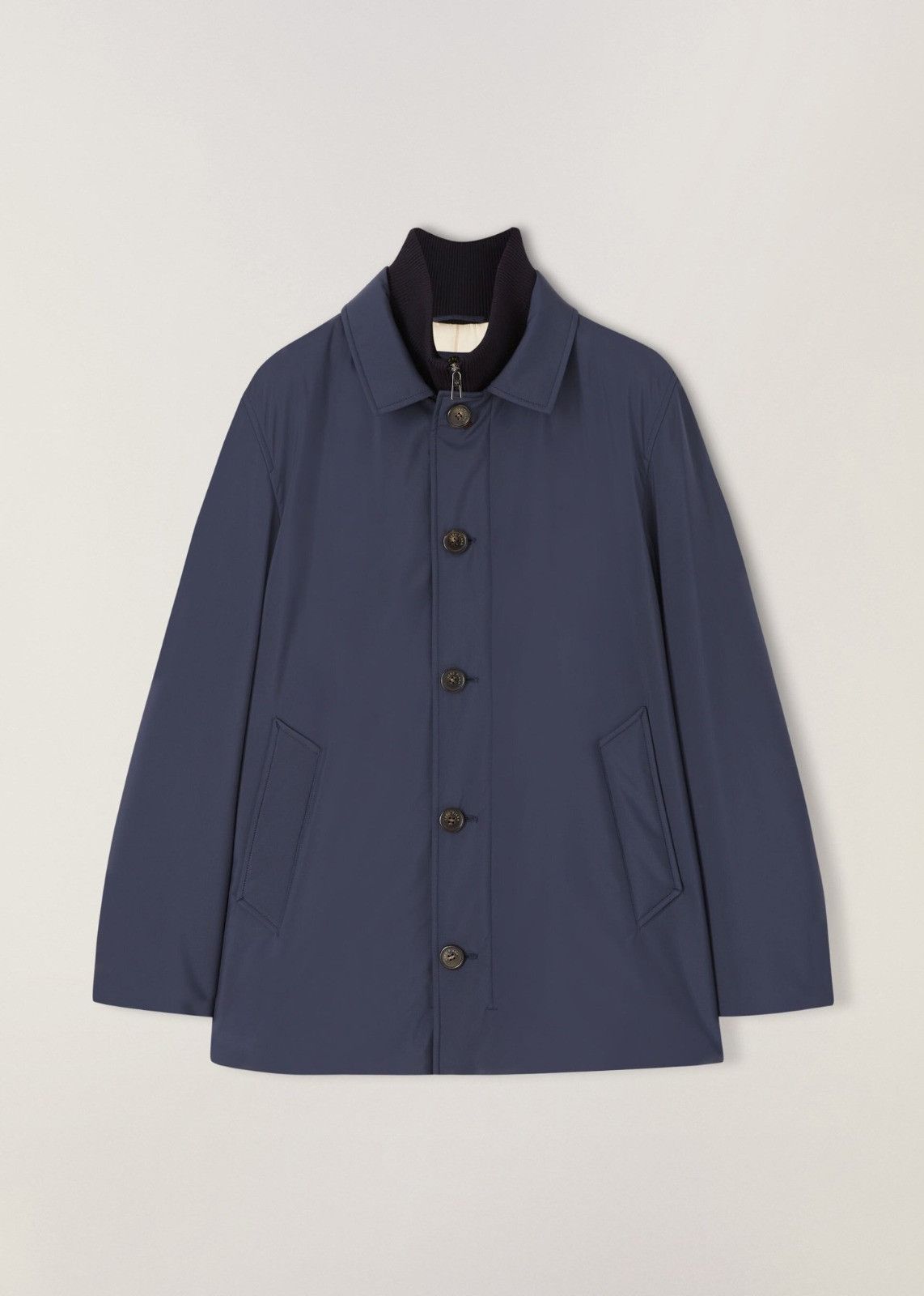 Loro Piana o1srvl11e1124 Ghibli WindWish Jacket in Blue Size US XL / EU 56 / 4 - 1 Thumbnail