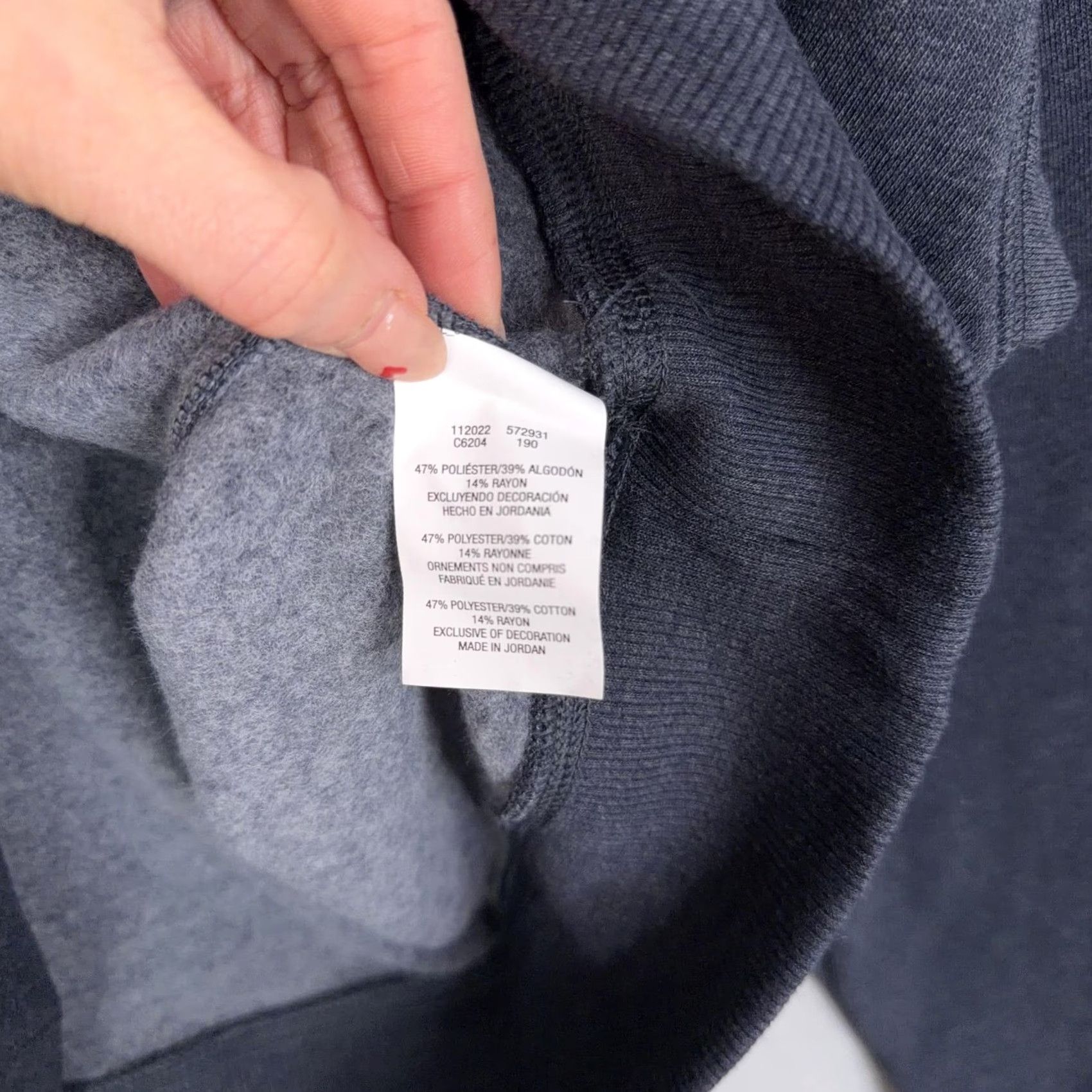 Champion Champion Hoodie Adult Medium Gray Yosemite National Park Graphic Fleece Pullover Size US M / EU 48-50 / 2 - 5 Thumbnail