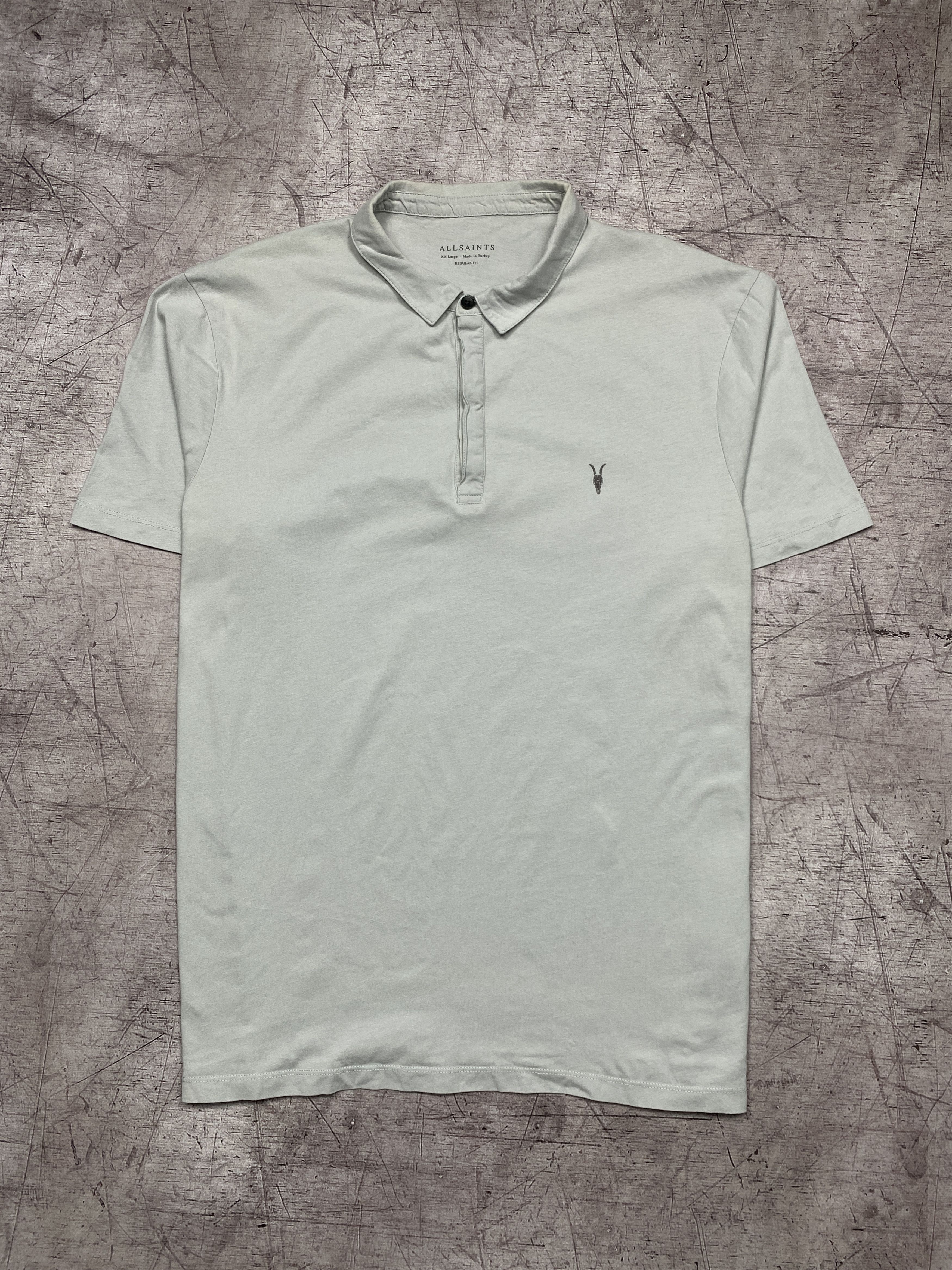 Allsaints × Vintage Allsaints Vintage Mens Brace Polo Shirt Size US XXL / EU 58 / 5 - 1 Thumbnail