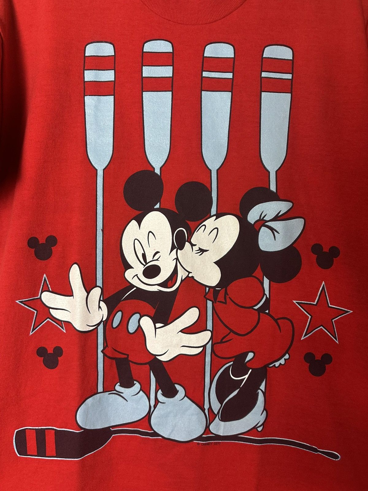 Disney × Mickey Mouse × Vintage Vintage Disney Mickey Mouse Minnie Mouse Love T-shirt Size US XL / EU 56 / 4 - 4 Thumbnail