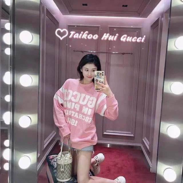 GucciPink logo sweatshirt 2503-Nextarrow