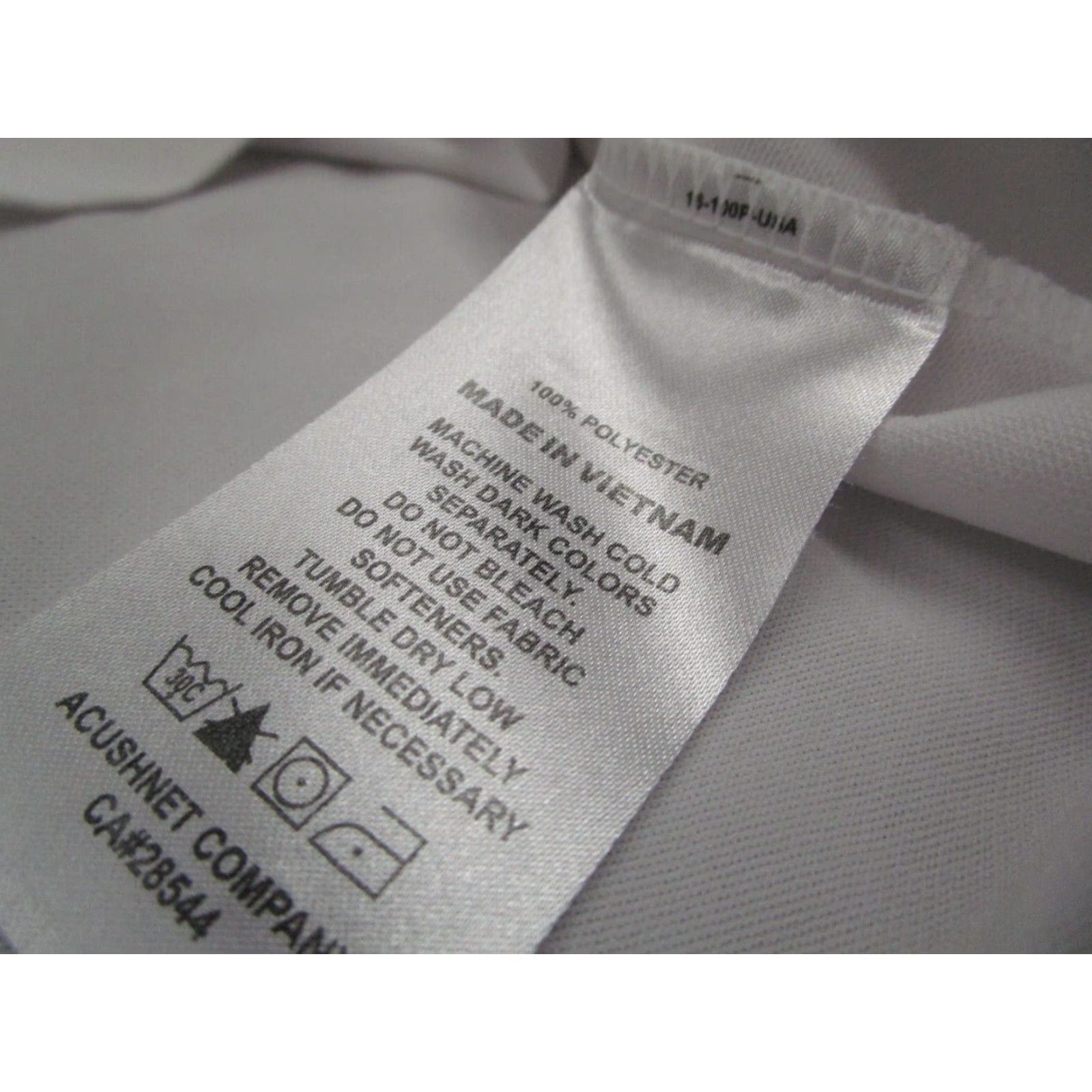 Footjoy FootJoy Polo Shirt Mens Athletic Fit White Short Sleeve Golf PGA Club Logo Embroidered 2XL XXL Regular Sports Golf Shirt Mens White Size US XXL / EU 58 / 5 - 4 Thumbnail