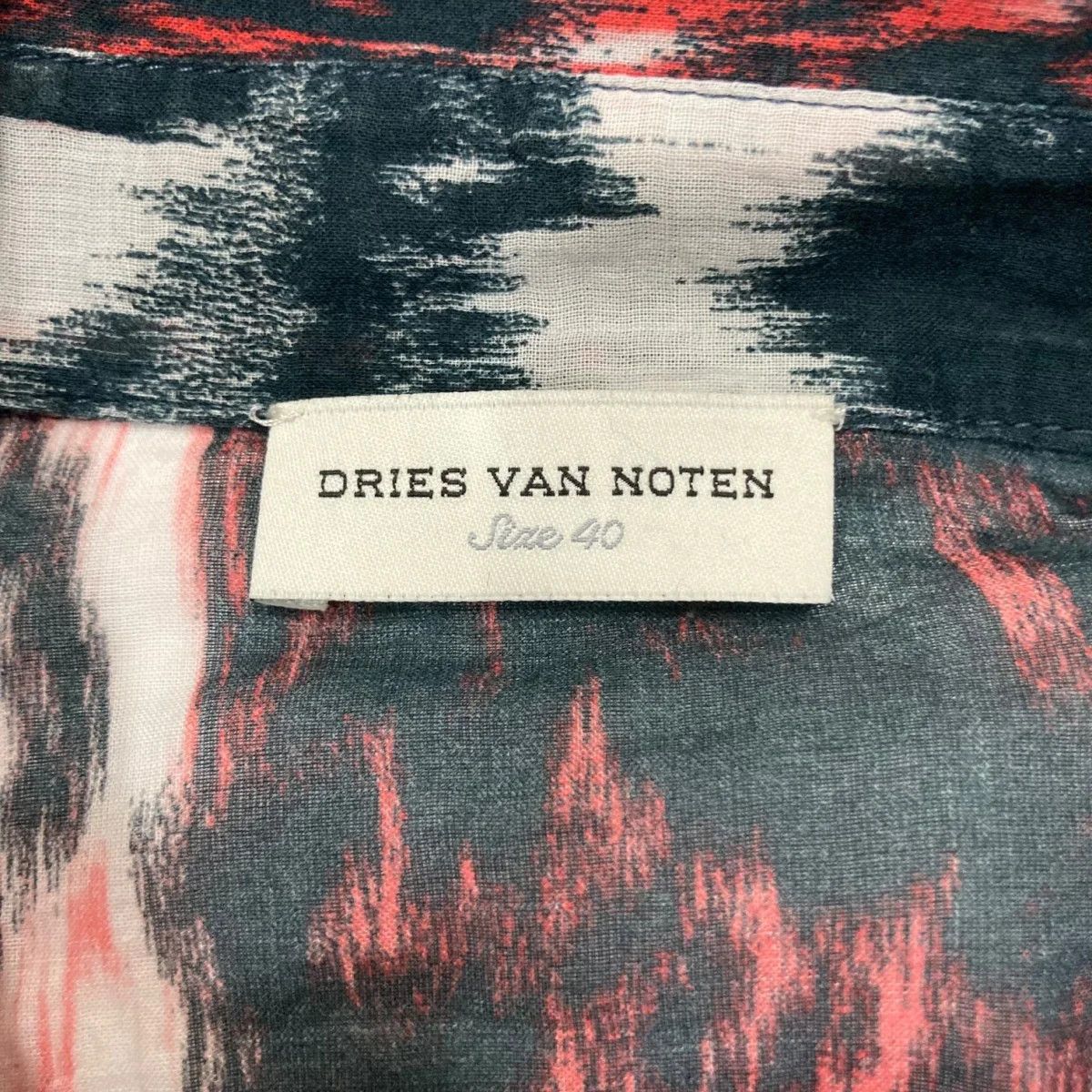 Dries Van Noten Allover Print Zip Up Shirt Size S / US 4 / IT 40 - 5 Thumbnail