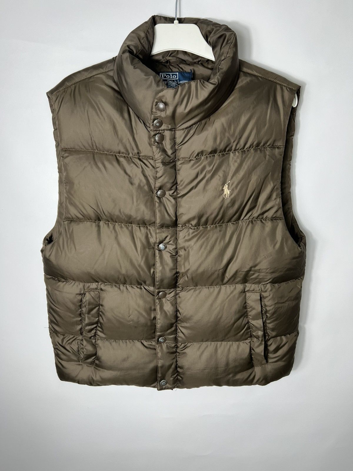Polo Ralph Lauren Vintage Streetwear Hype Y2k Polo Ralph Lauren Puffer Vest Size US M / EU 48-50 / 2 - 1 Thumbnail
