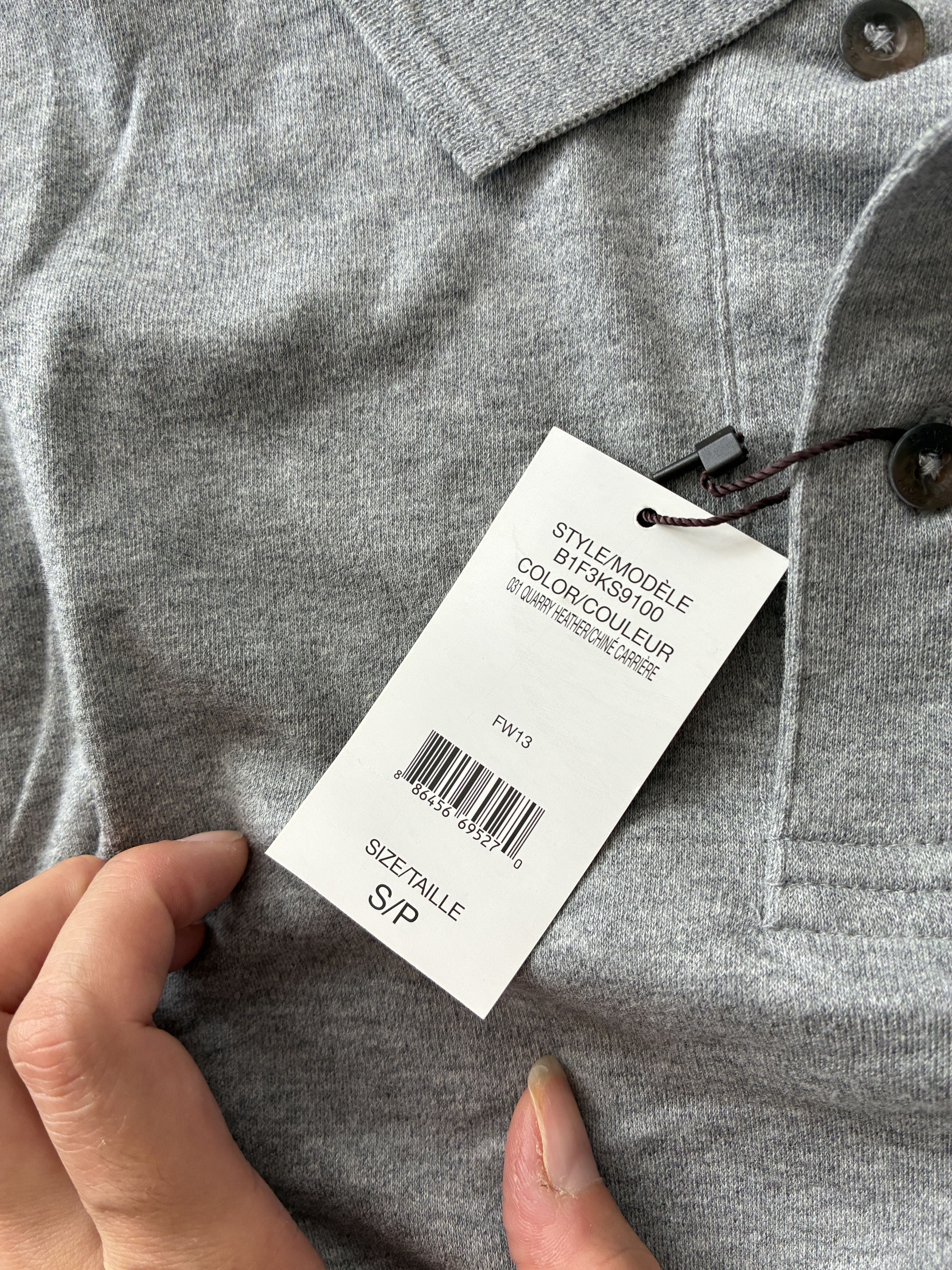 Black Brown 1826 Black Brown 1862 Quarry Gray Long Sleeve Shirt NWT - Small Size US S / EU 44-46 / 1 - 4 Thumbnail