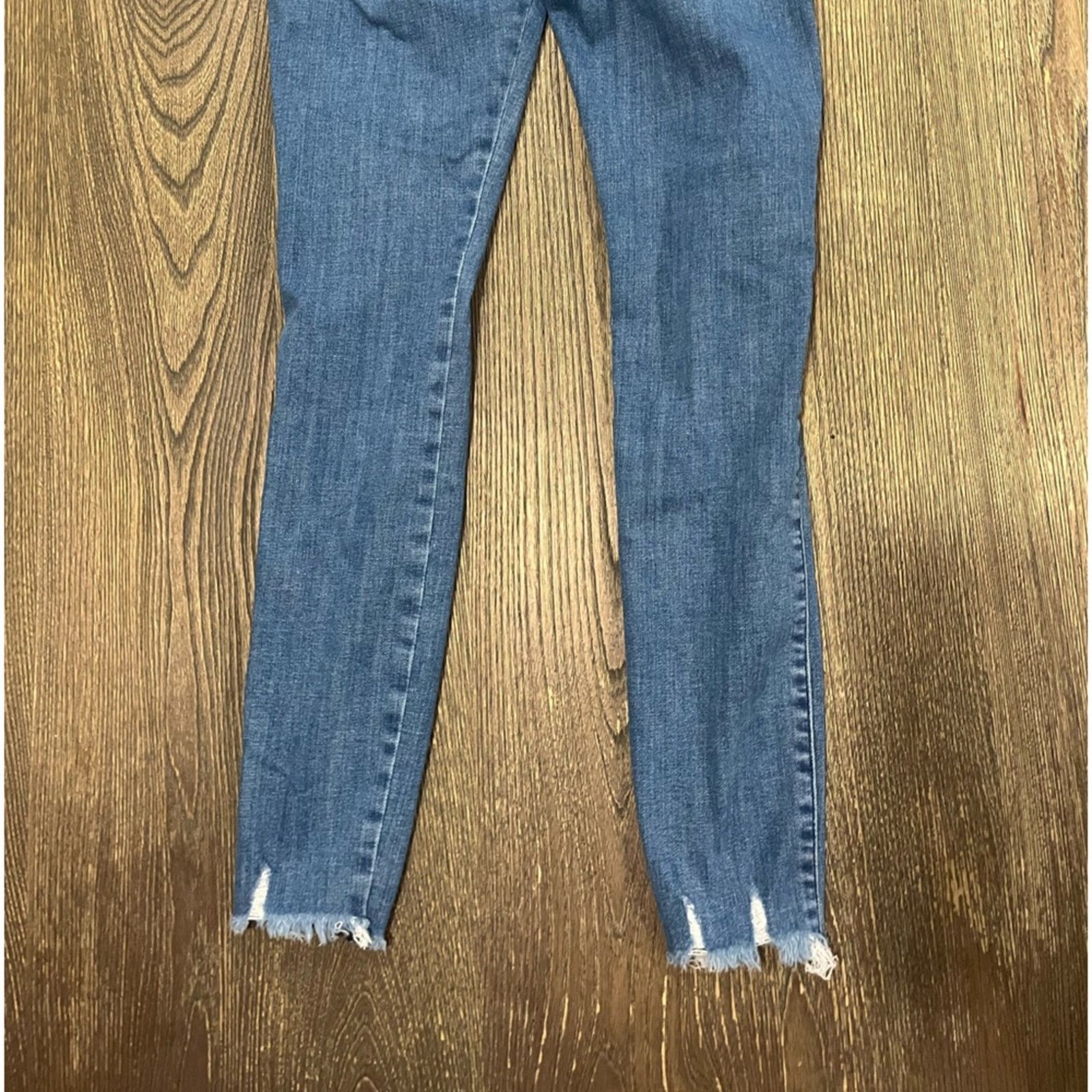 Express Express Jeans Ankle Legging High Rise Hyper Stretch Size 27" / US 4 / IT 40 - 11 Thumbnail