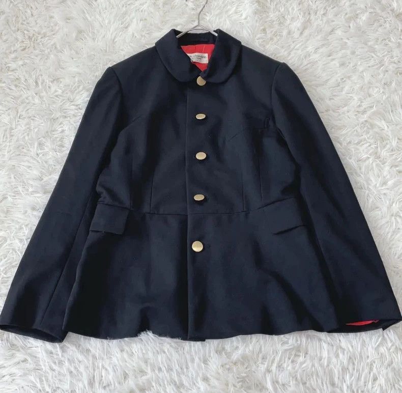 Comme des Garcons Comme des Garcons Retro gold ingot collar wool suit jacket Size M / US 6-8 / IT 42-44 - 1 Thumbnail