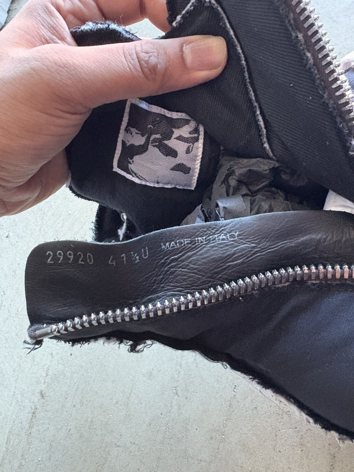 Rick Owens Drkshdw Rick Owens Ramone Black High Size US 8.5 / EU 41-42 - 6 Thumbnail