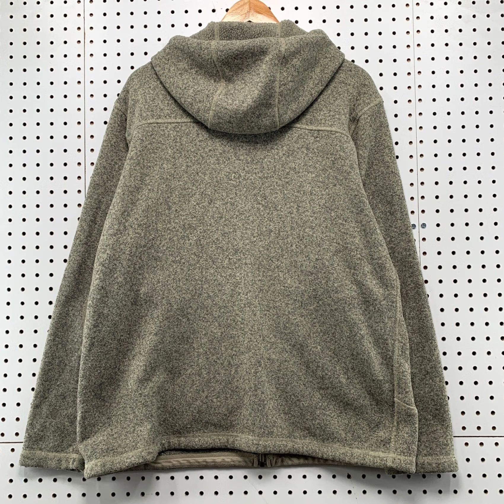 The North Face The North Face Gordon Lyons Full Zip Jacket Mens XL Green Heathered Fleece Hooded Size US XL / EU 56 / 4 - 2 Thumbnail