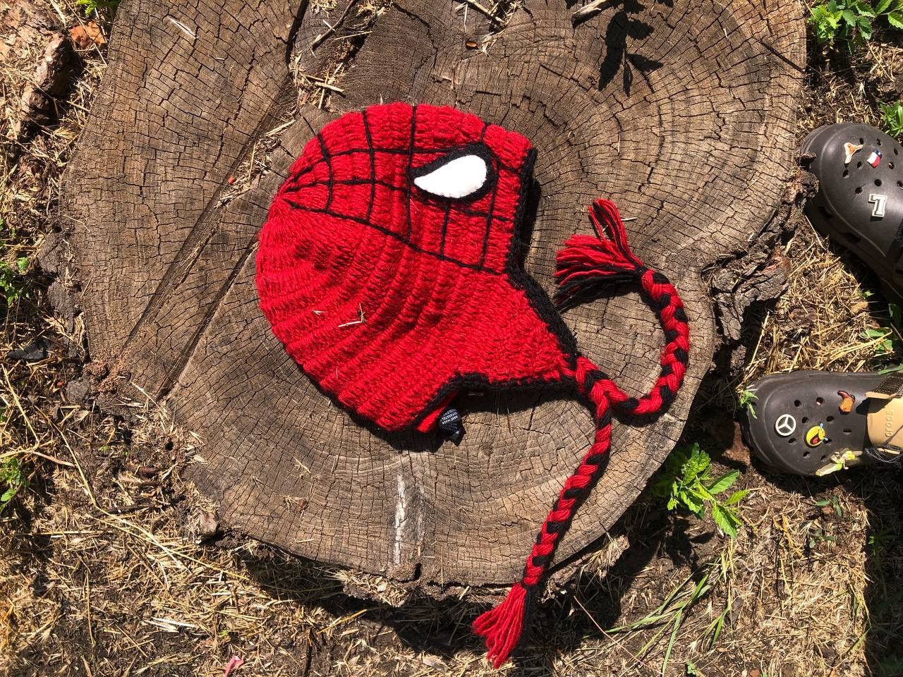 Marvel Comics × Vintage VERY RARE SPIDER MAN COMICS MARCEL HATS KNIT Y2K 90s CAP Size ONE SIZE - 4 Thumbnail
