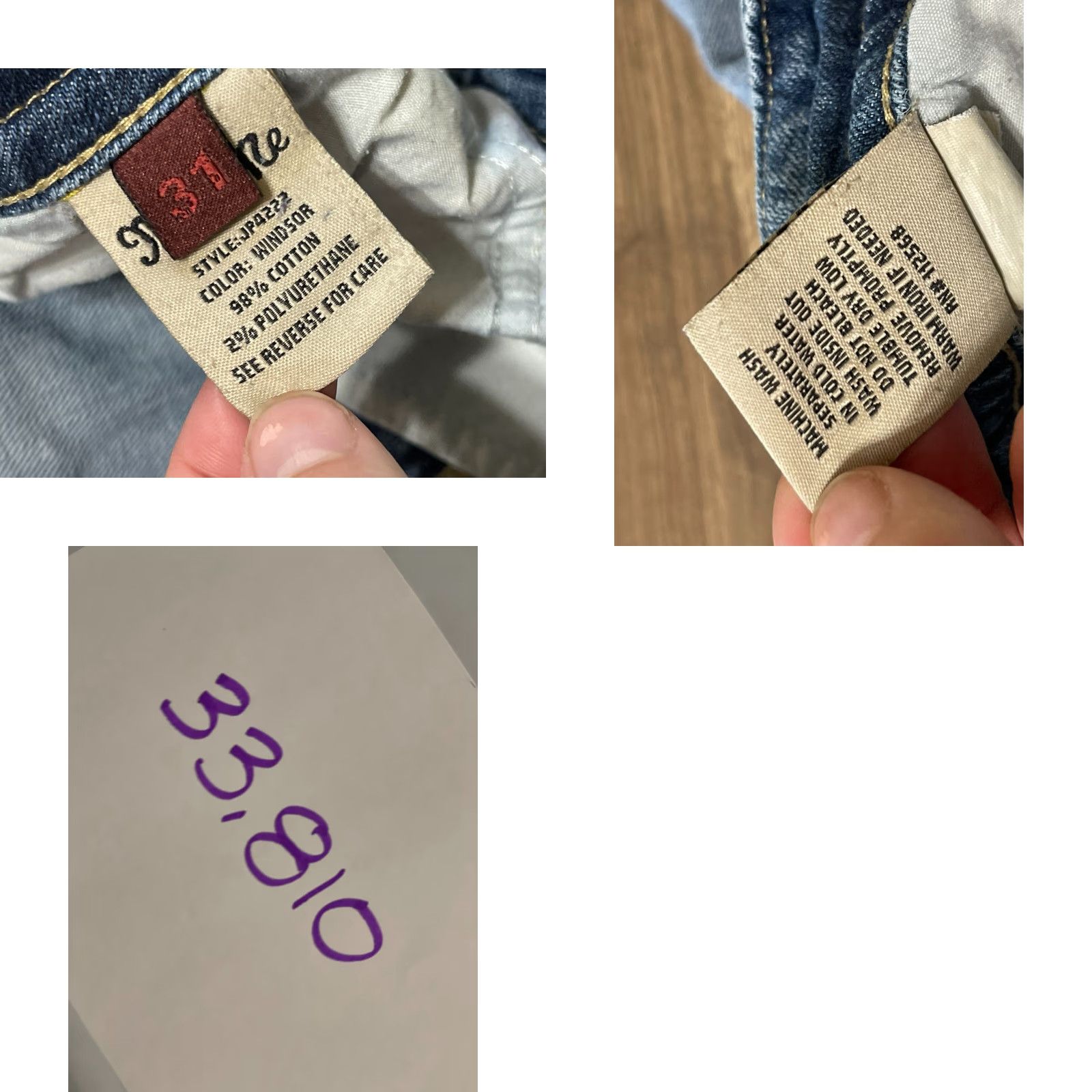 Miss Me VINTAGE Miss Me Jeans? Size 24" / US 00 / IT 34 - 8 Thumbnail