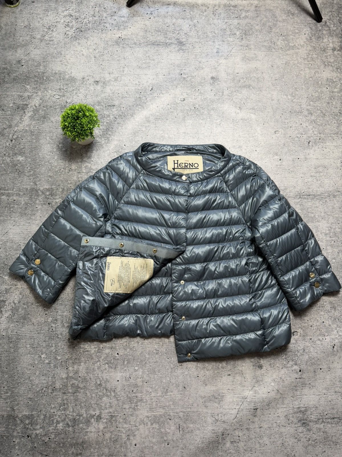 Herno Herno Iconico Elsa Light Down Puffer Padded Jacket Size XL / US 12-14 / IT 48-50 - 2 Thumbnail