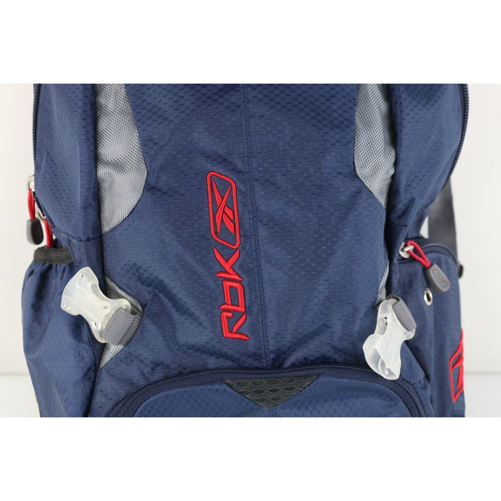 Reebok Vintage 90s Y2K Reebok Spell Out Classic Logo Backpack Bag Size ONE SIZE - 3 Thumbnail