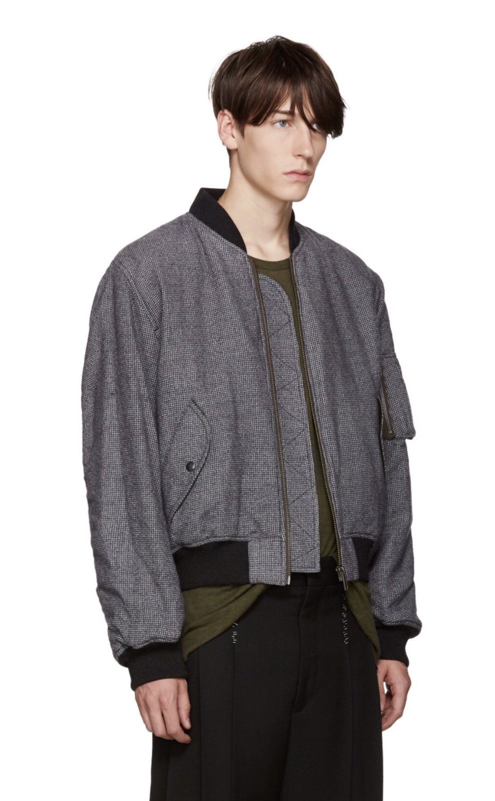 Haider Ackermann HAIDER ACKERMANN Men's FW'16 MA-1 BOMBER JACKET Size US M / EU 48-50 / 2 - 7 Thumbnail