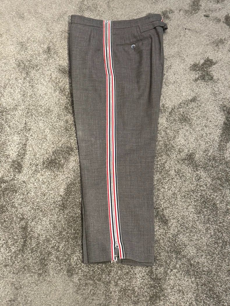 Thom Browne Thom Browne size1 Side three-color label zipper trousers Size 38R - 4 Thumbnail