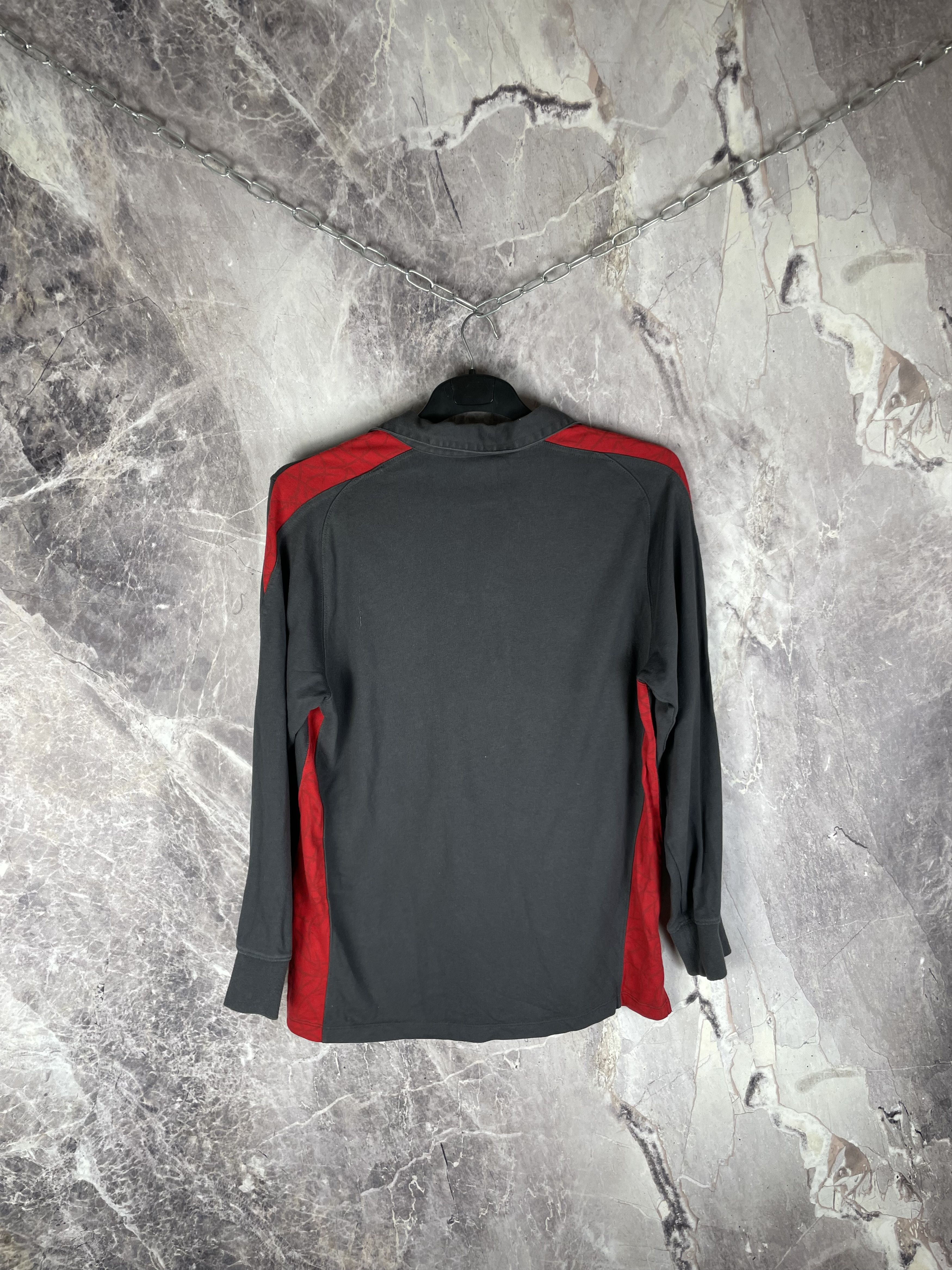 Nike Nike Rugby England Vintage Long Sleeve Polo Shirt Size US L / EU 52-54 / 3 - 8 Thumbnail