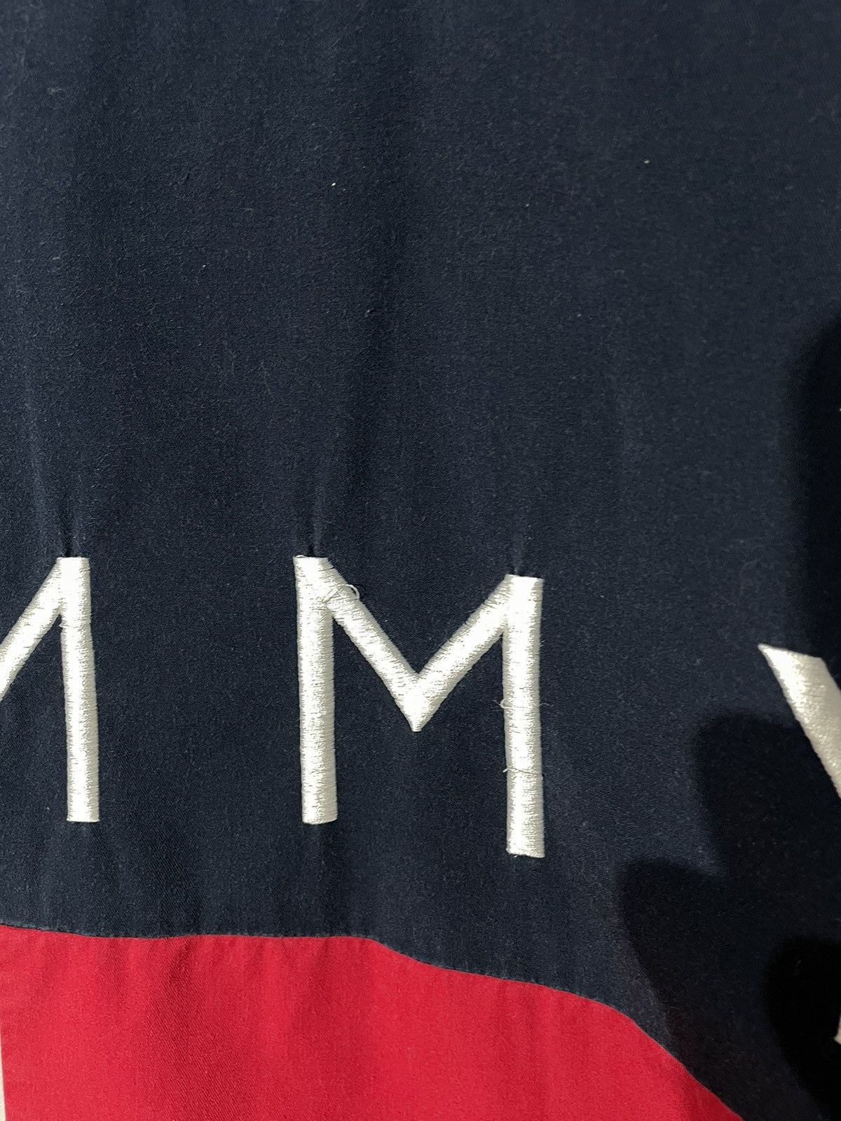 Tommy Hilfiger × Vintage Polo T-shirt Tommy Hilfiger Big Flag 90’s Vintage Size US XL / EU 56 / 4 - 4 Thumbnail