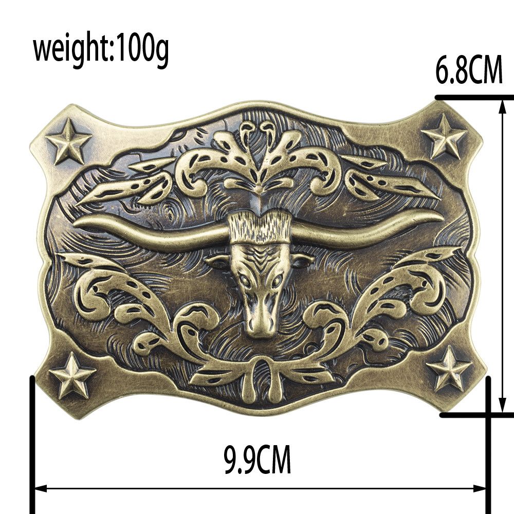 Designer Retro Vintage Belt Riveted Belts Menswear Accessories Size ONE SIZE - 6 Thumbnail
