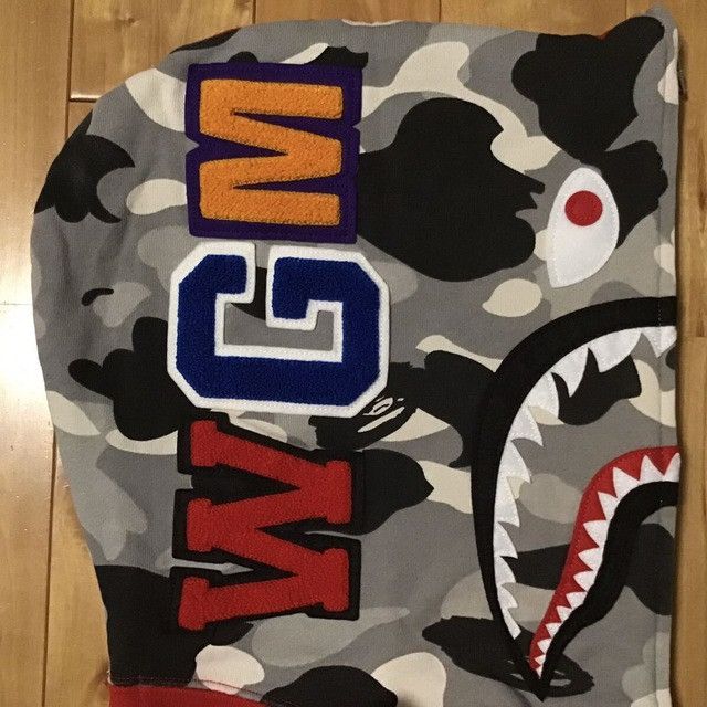 Bape × Nigo 🔥NFS limited🔥 BAPE camo Shark full zip hoodie a bathing ape Size US M / EU 48-50 / 2 - 4 Thumbnail
