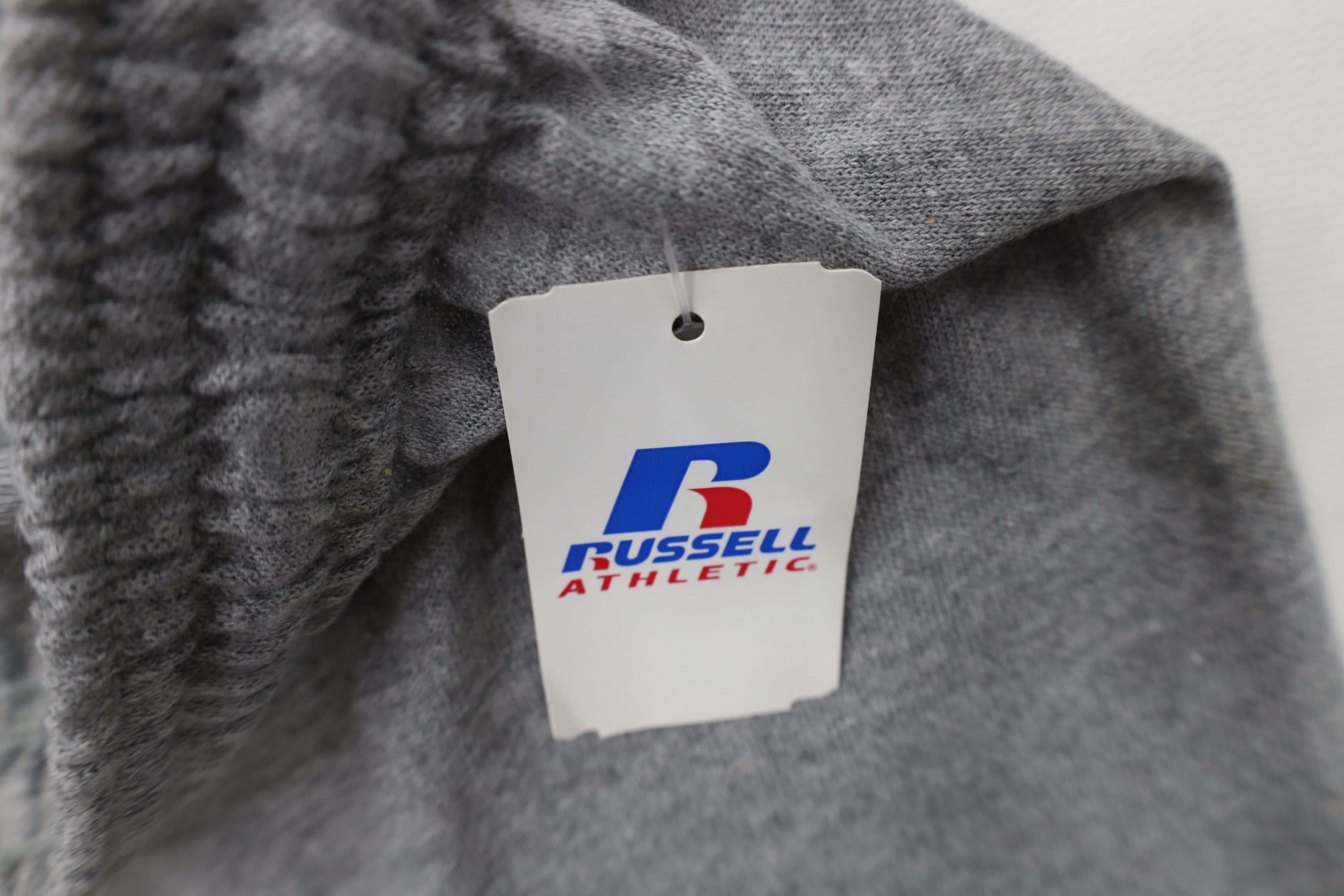 Russell Athletic × Vintage Deadstock Vintage 90s Russell Athletic Shorts Heather Gray Size US 38 / EU 54 - 7 Thumbnail