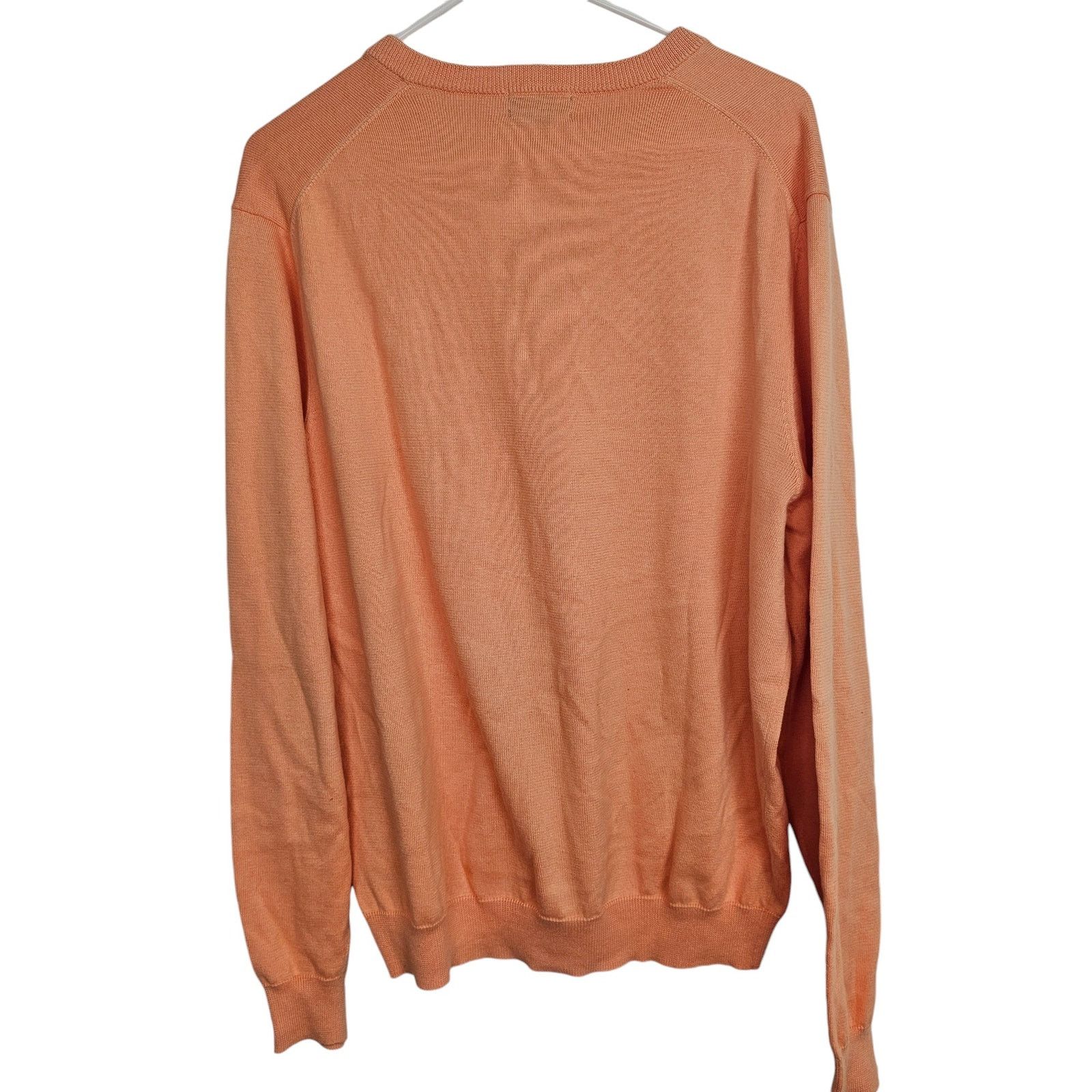 Brooks Brothers 346 Brooks Brothers Mens Knit V-Neck Sweater Size L Preppy Size US L / EU 52-54 / 3 - 7 Thumbnail