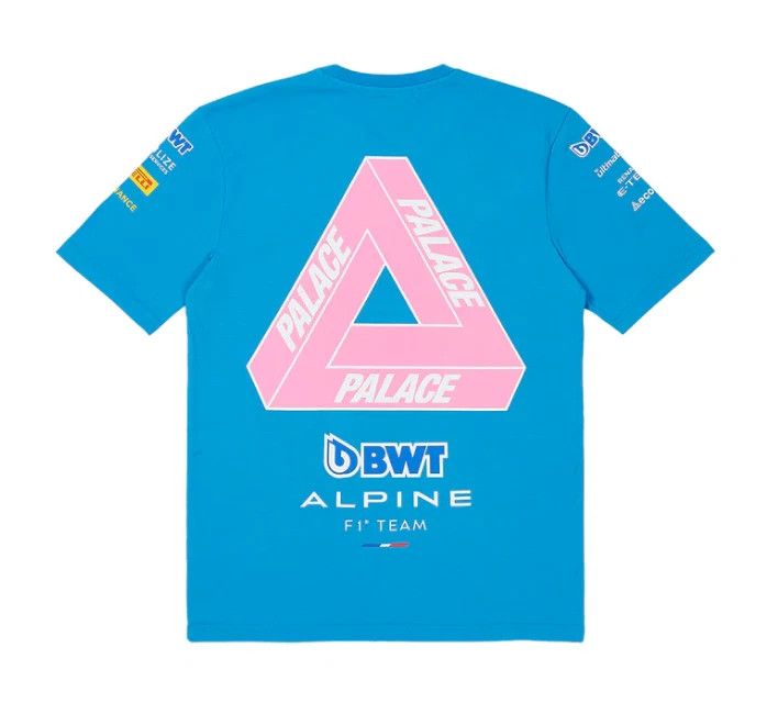 Kappa × Palace Palace Kappa for Alpine T-shirt blue Size US M / EU 48-50 / 2 - 1 Thumbnail