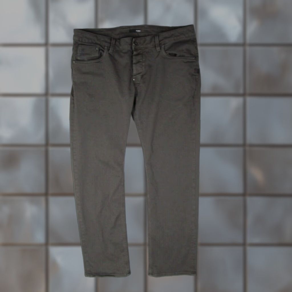 G-Star G-Star ATTACC Slim Straight Jeans Mens Gray Cotton 36x32 Size US 36 / EU 52 - 1 Thumbnail