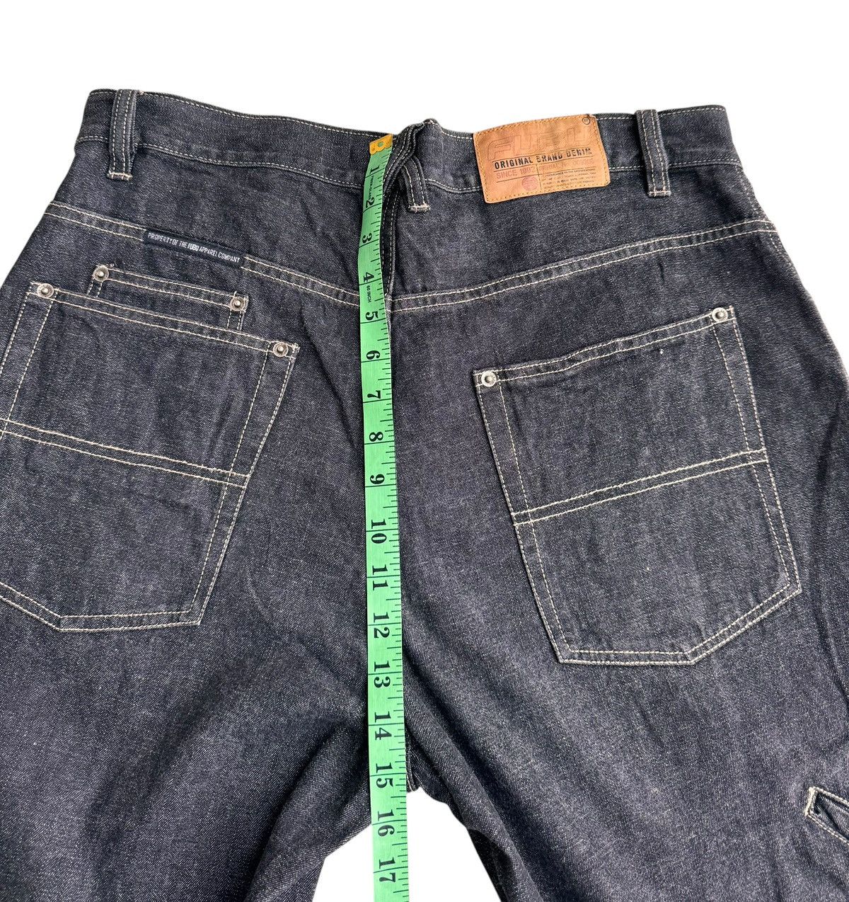 Fubu 🔥Vintage Japanese Brand Fubu Baggy Style Jeans Size US 34 / EU 50 - 16 Thumbnail