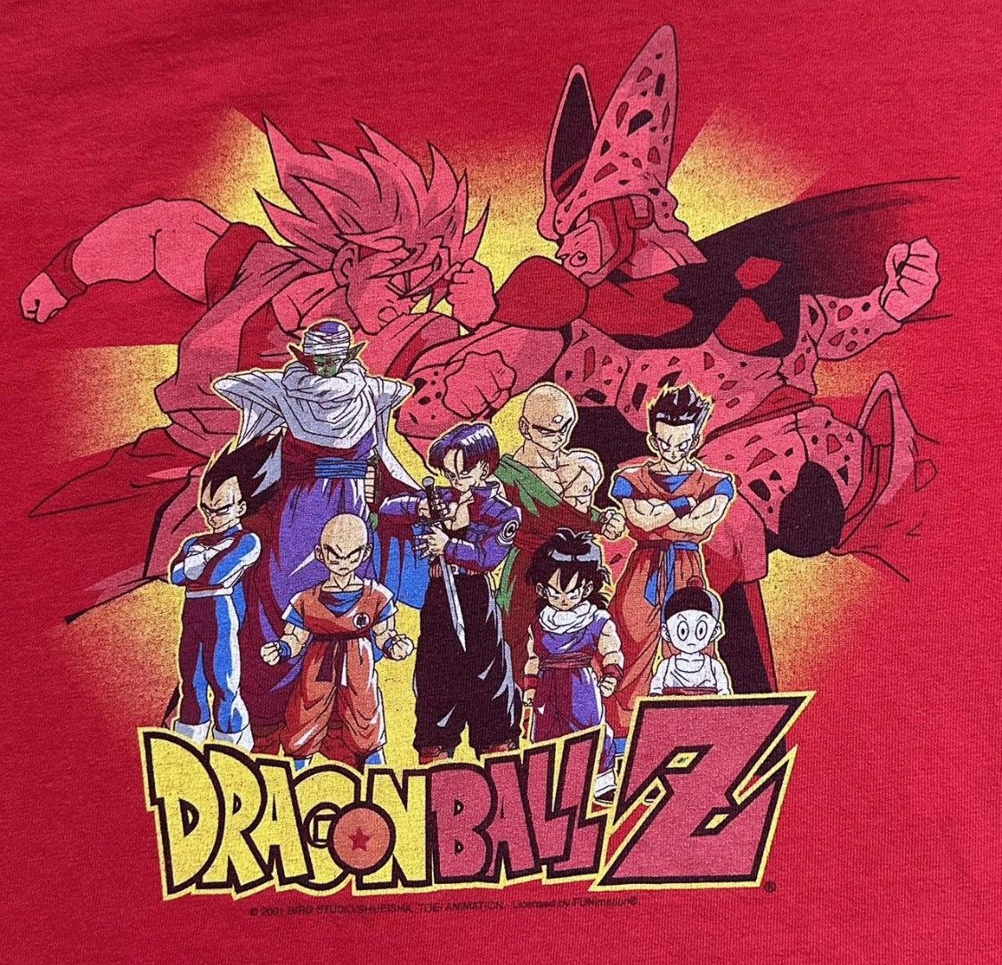 Vintage Vintage 2001 Dragonball Z Graphic Tee Size US S / EU 44-46 / 1 - 3 Thumbnail