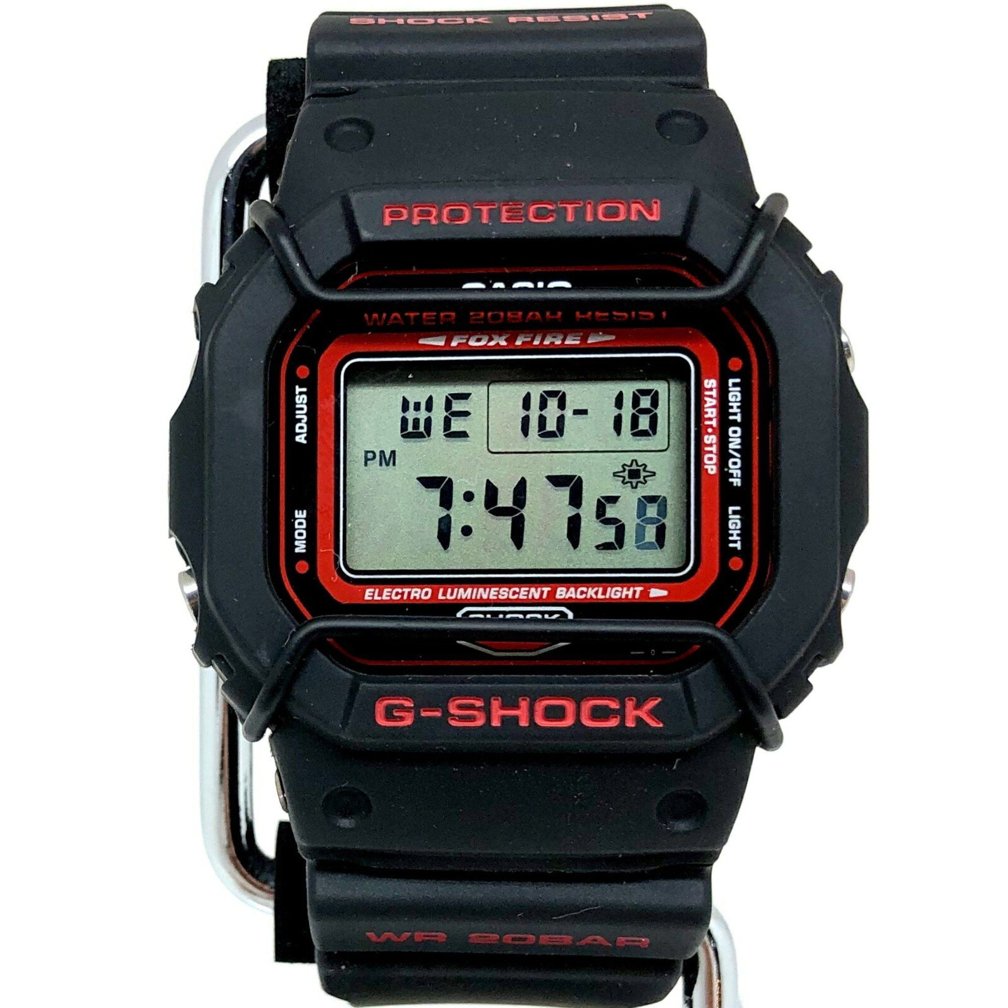 image of Casio G-Shock Watch Dw-5600Vt-1T Fairies Charm Fairy's G Presents Love Speed Black Red Itb0E8913H2S