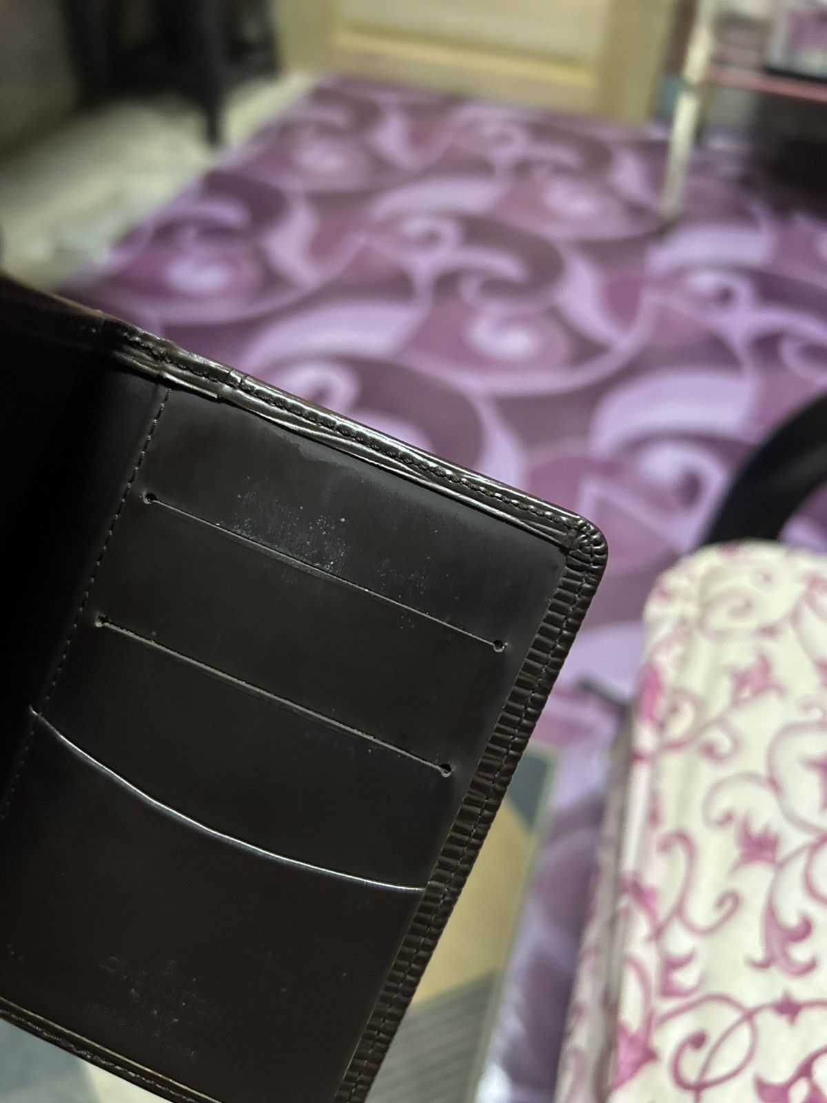 Louis Vuitton Archive 2002 Epi Pocket Organizer Moka Brown Size ONE SIZE - 11 Thumbnail
