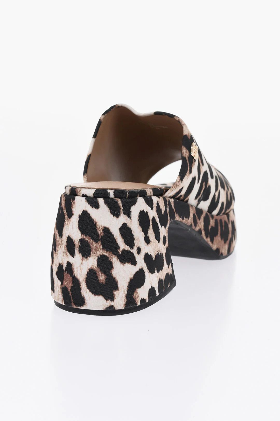 Ganni og1mm0426 Open-Toe Mules in Brown Size US 10 / IT 40 - 2 Thumbnail