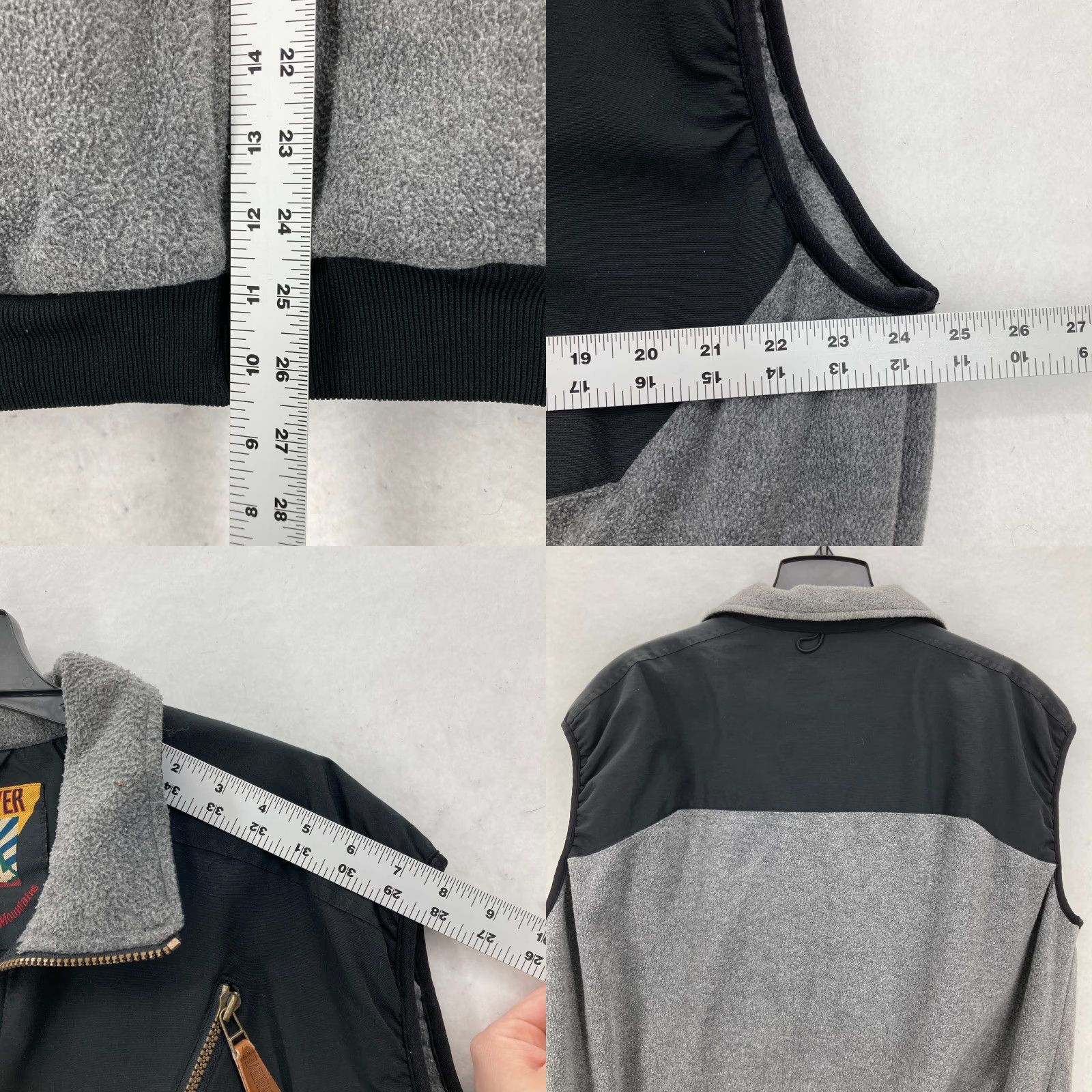 Obermeyer Vintage Obermeyer Rush Ski Fleece Full Zip Vest Mens XL Gray Outdoors Winter Size US XL / EU 56 / 4 - 8 Thumbnail