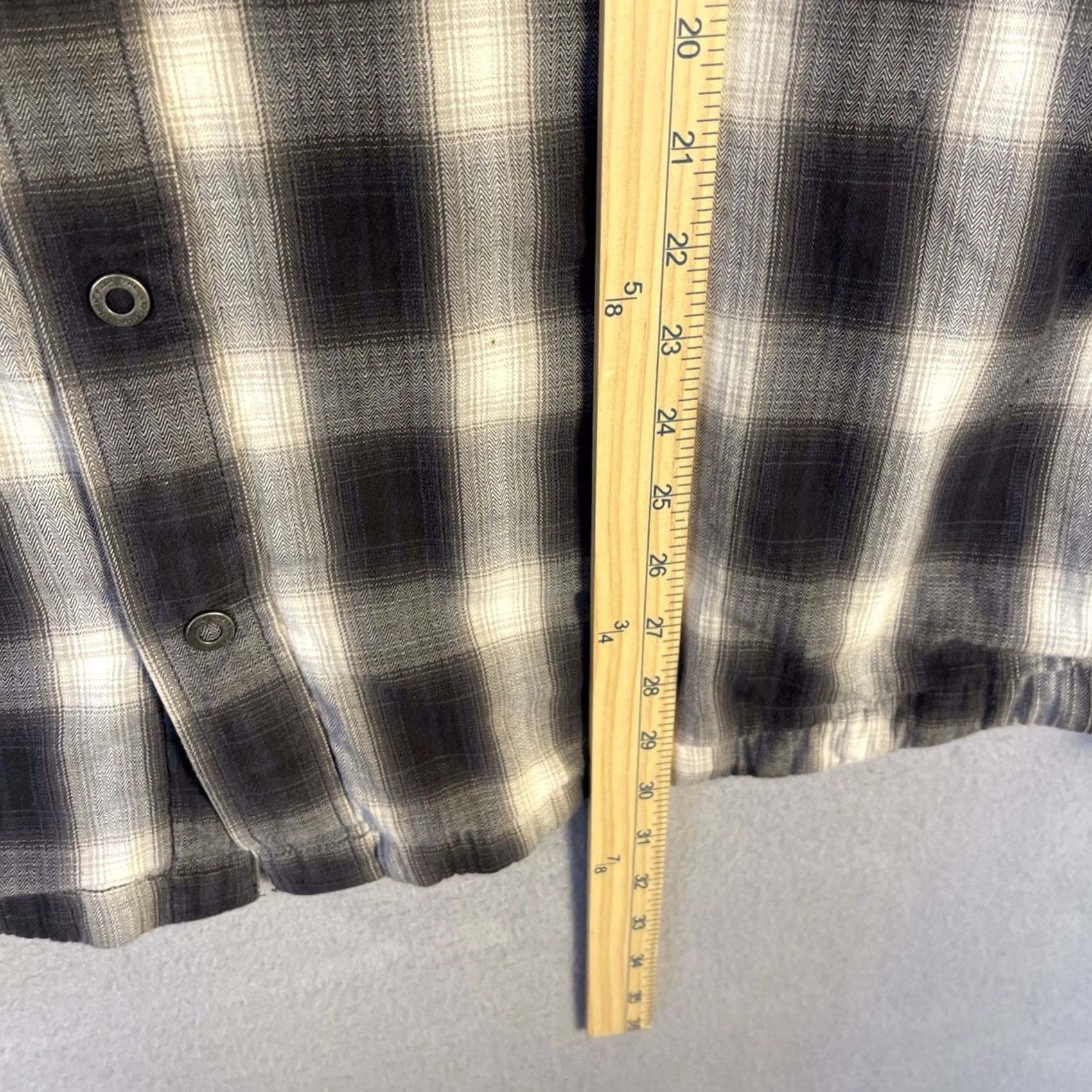 Prana Prana Asylum Flannel Shacket Mens XL Plaid Snap Pockets Thermal Lined Outdoor Shirt Size US XL / EU 56 / 4 - 7 Thumbnail
