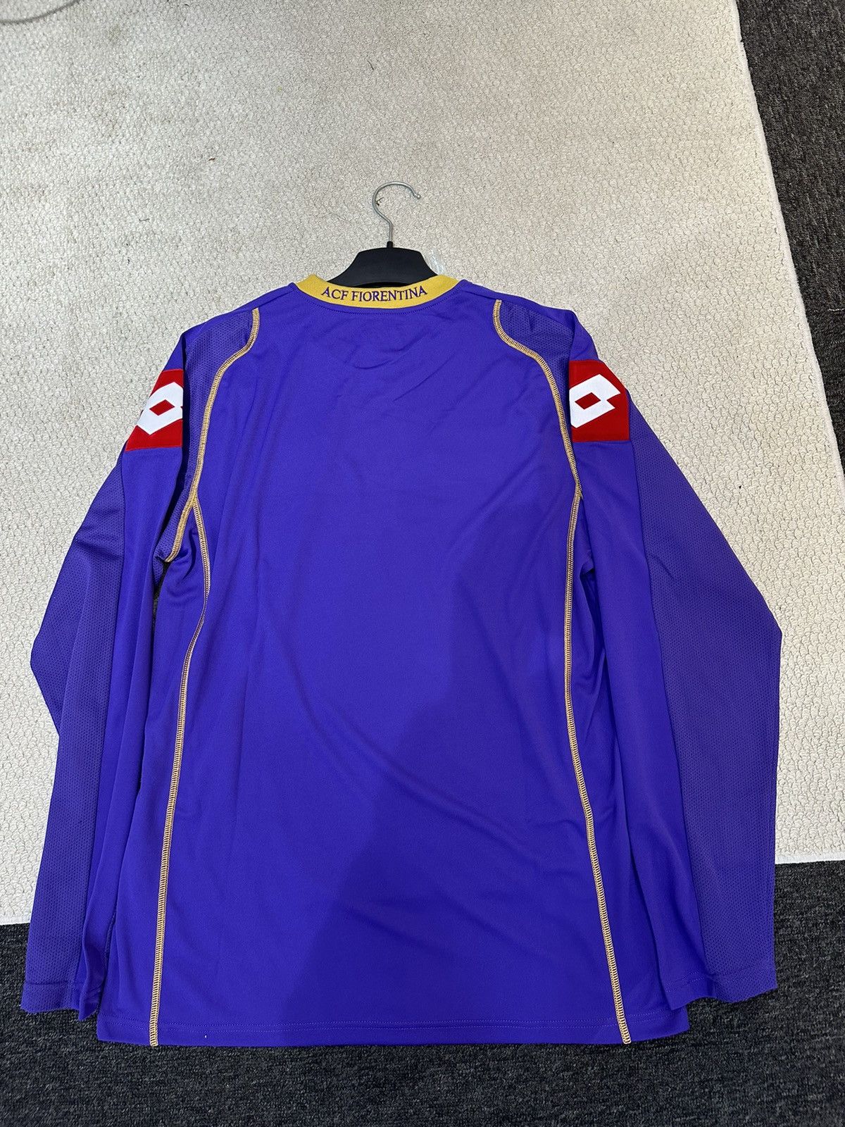 Diadora Fiorentina 2008 2009 Home Long Sleeve Newtag soccer jersey Size US M / EU 48-50 / 2 - 13 Thumbnail