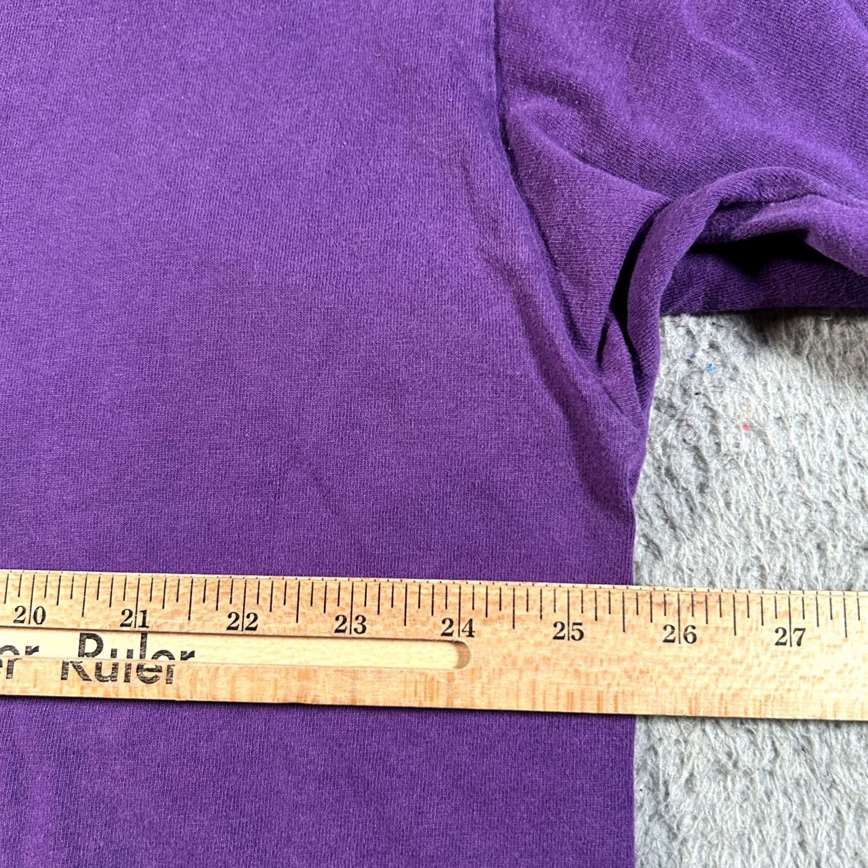 Disney VINTAGE Disney Designs Shirt 2XL Purple Minnie Mouse USA Made Women Short Sleeve Crew Neck Cotton Knit Pullover Size XXL / US 16-18 / IT 52-54 - 7 Thumbnail
